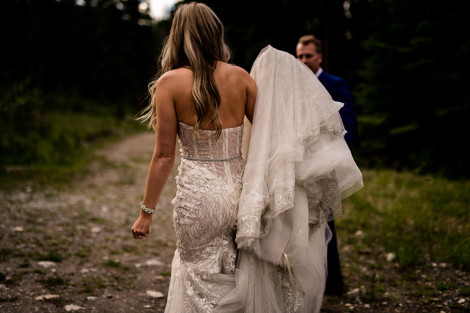 Rimrock Banff Wedding Intimate Portrait