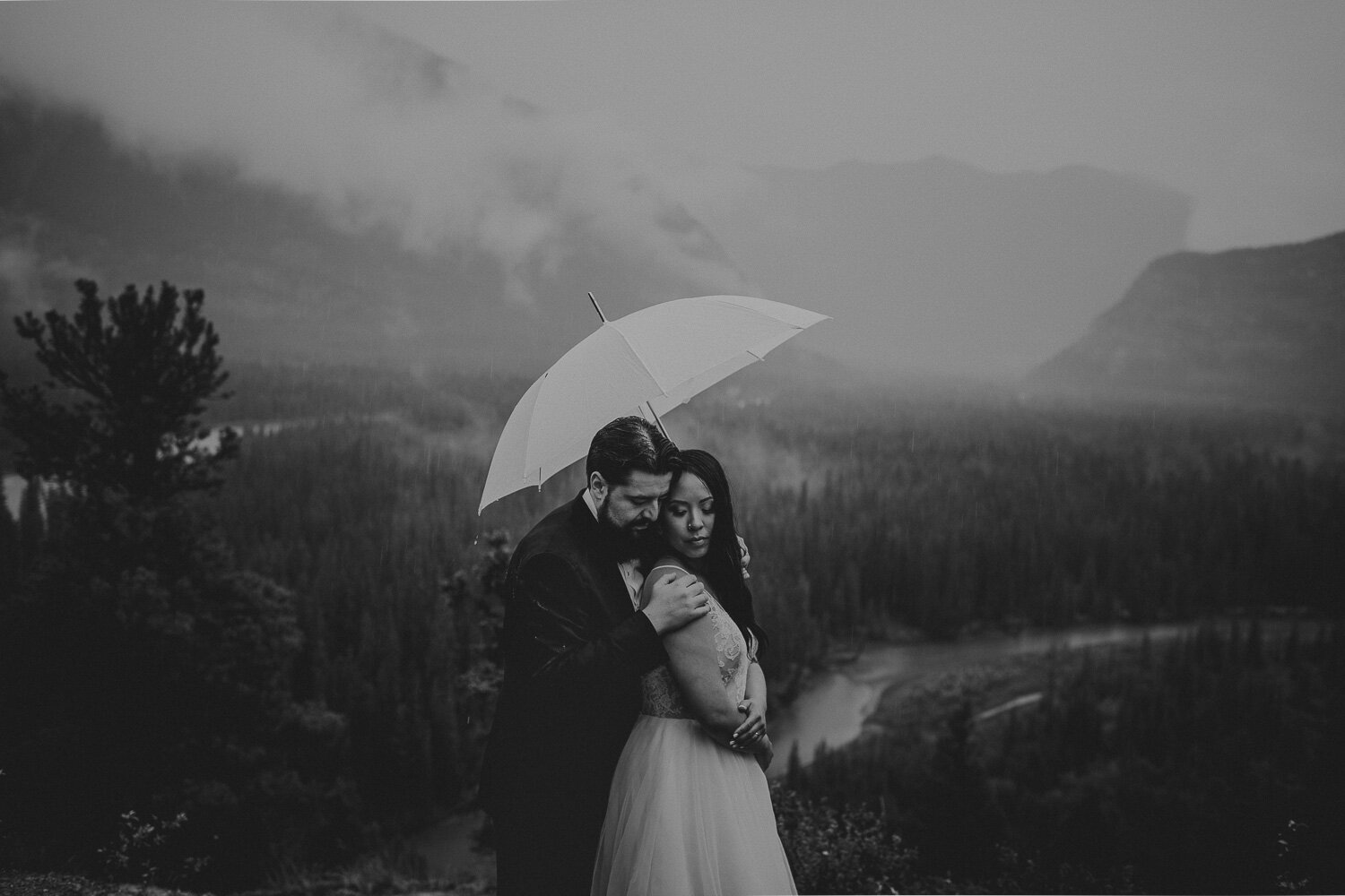 Banff Tunnel Mountain Wedding