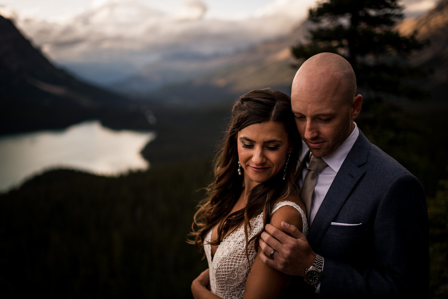 Peyto Lake Elopement