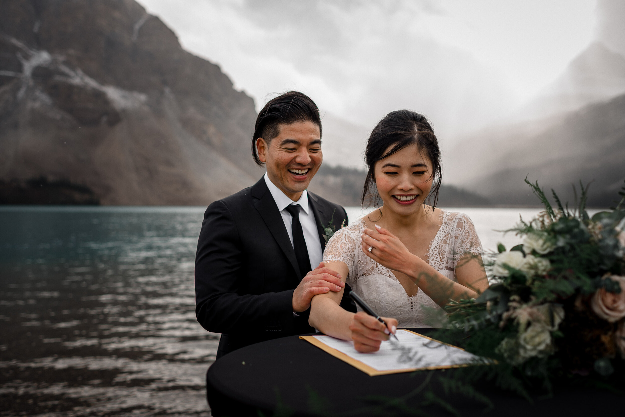 Moraine Lake Elopement