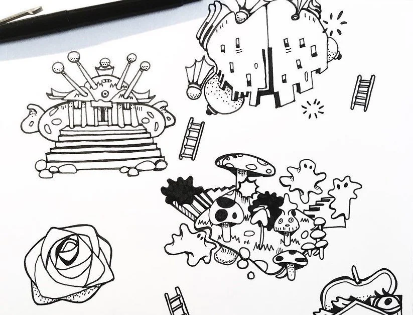 Usually once projects are done, I don&rsquo;t get the chance to sit and reflect on the delicate process of creating, so I thought i&rsquo;d share. 
.
i have wanted to combine elements of the natural world into my art. I am inspired by the queer shape