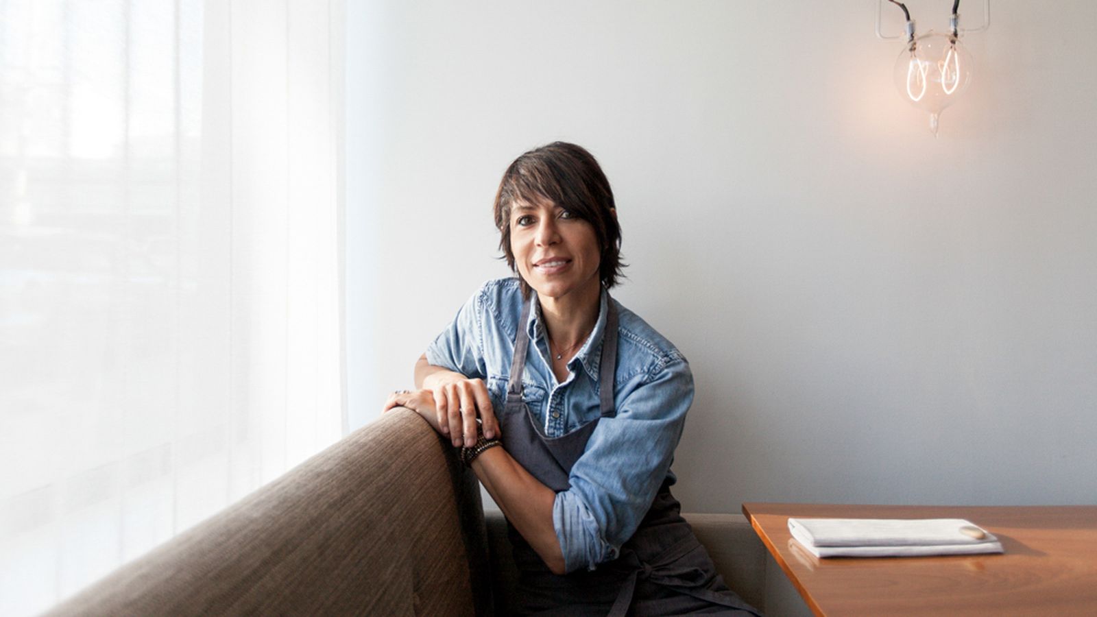Photo of Dominique Crenn, Photo via Eater SF