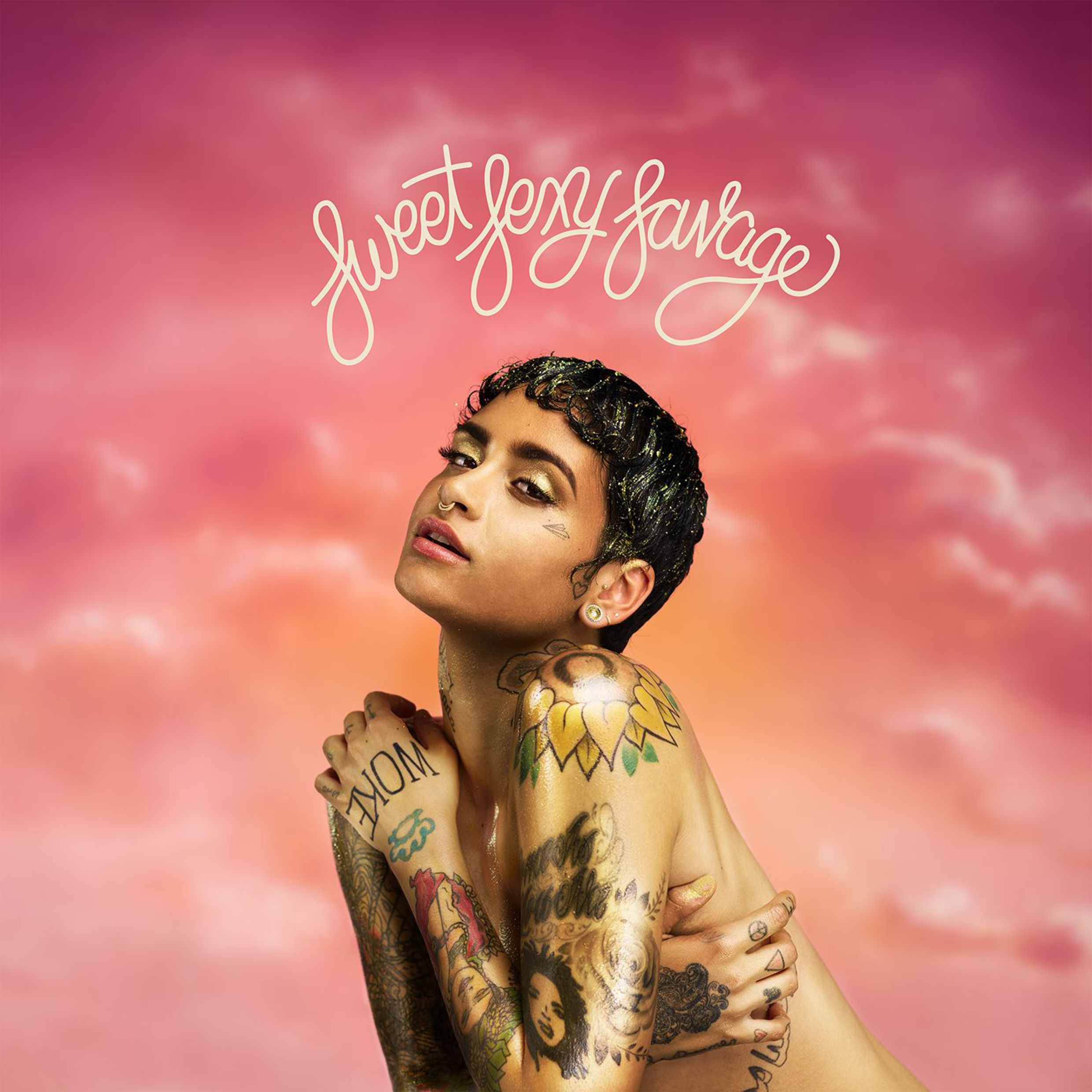 Kehlani's album cover SweetSexy Savage, photo via Atlantic Records