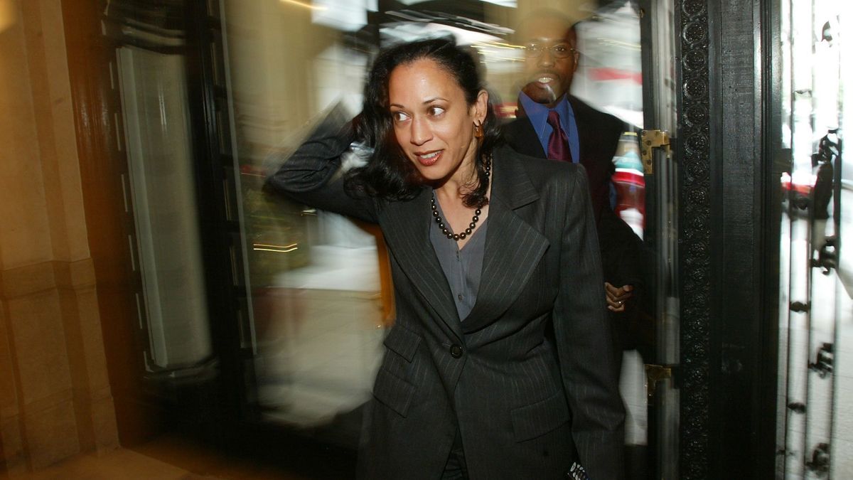 Kamala Harris in the beginnings of her career in San Francisco. Robert Durell / Los Angeles Times.
