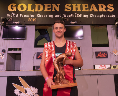 Teenager grabs a Golden Shears double
