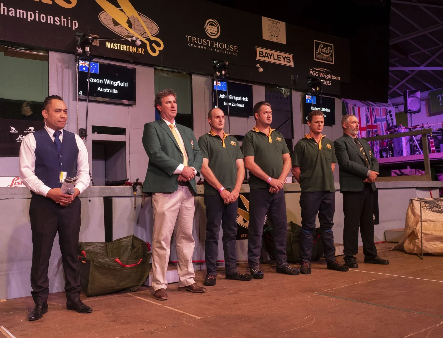 Trans-Tasman Test Shearing