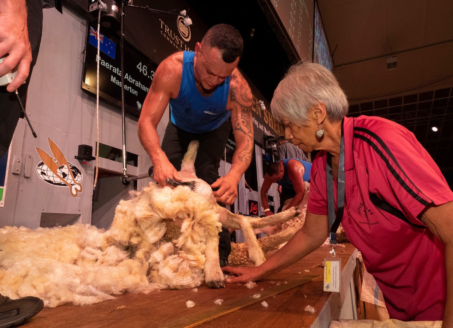 Abraham scrapes into national circuit semi-finals