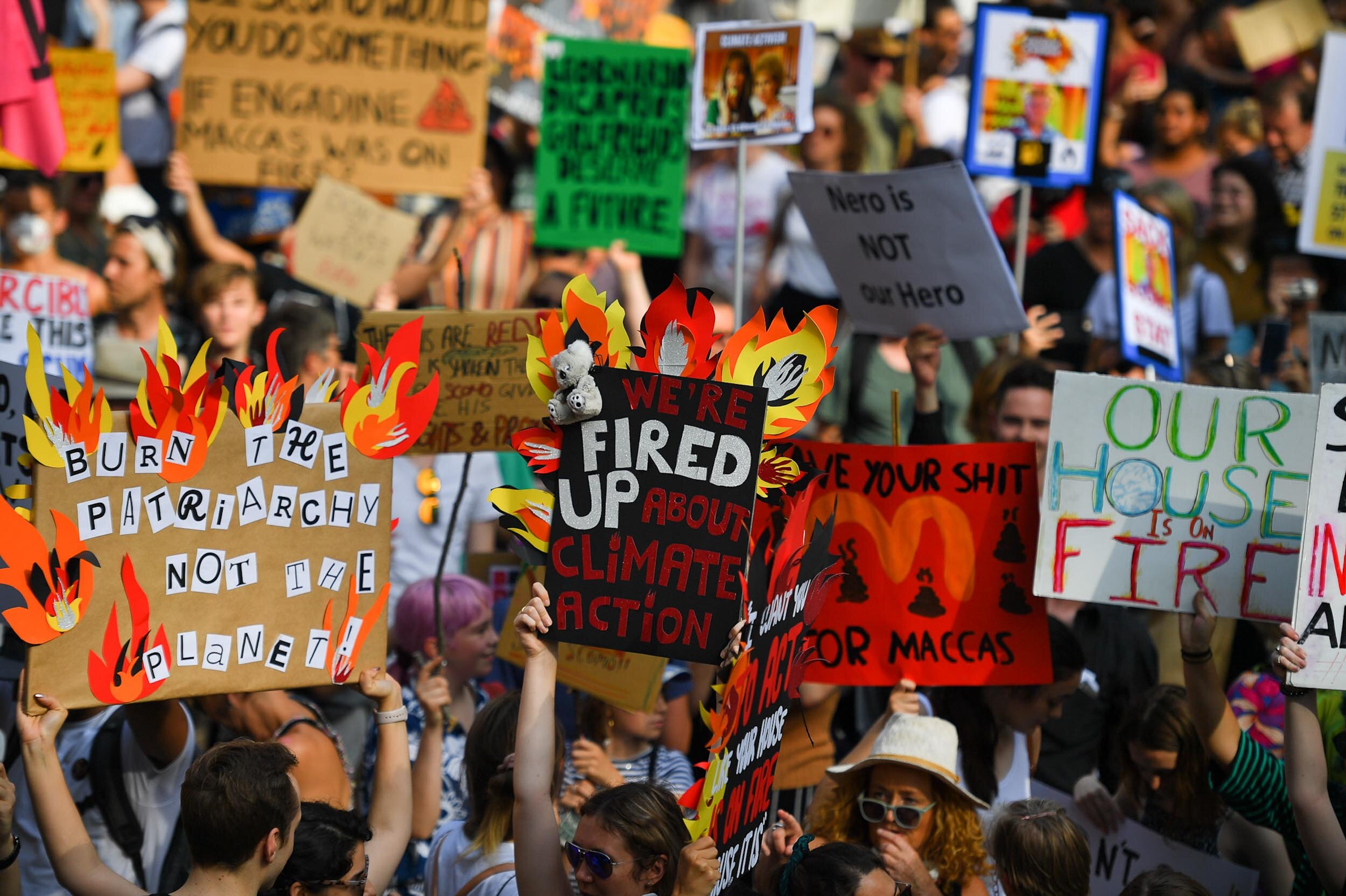 CLIMATE ACTION PROTEST SYDNEY