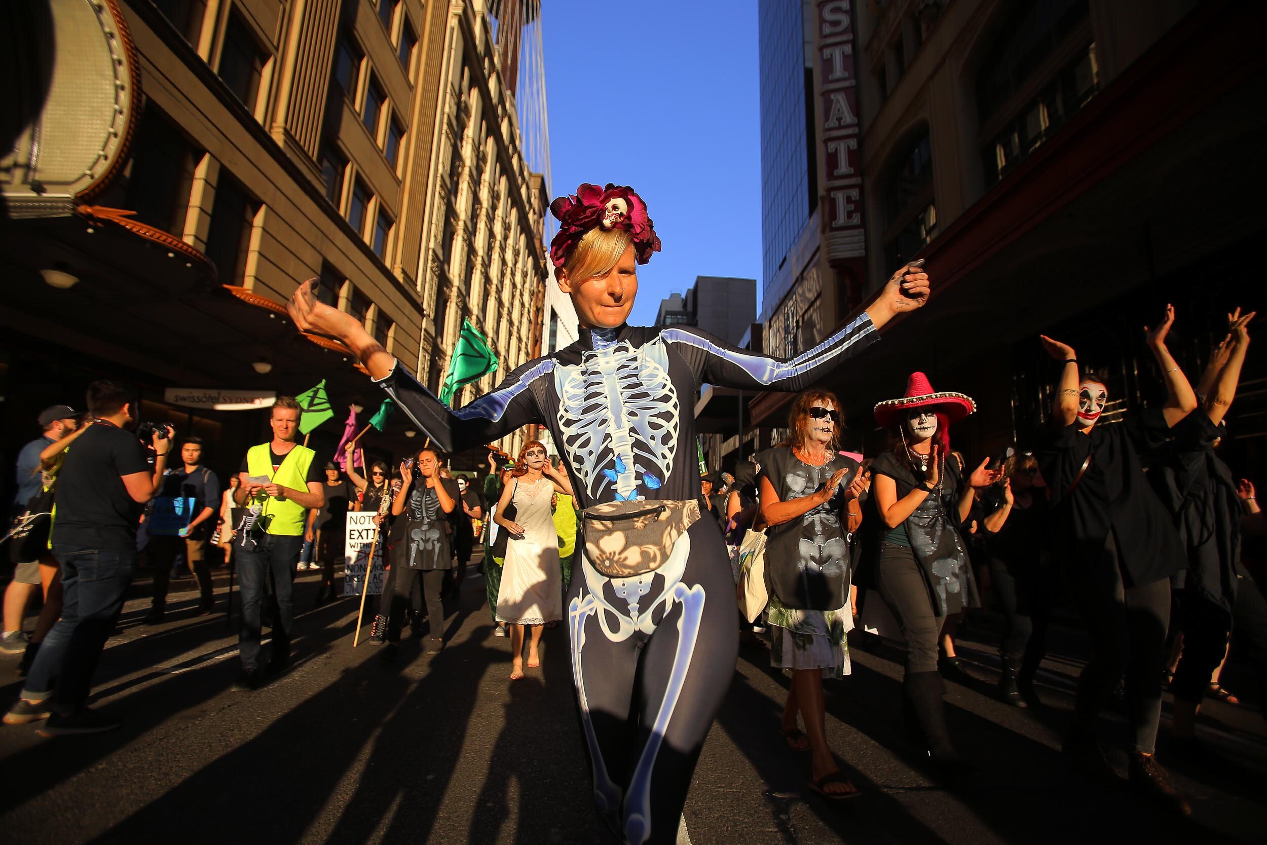 EXTINCTION REBELLION RALLY SYDNEY