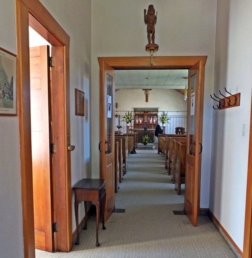 The lobby of our Chapel