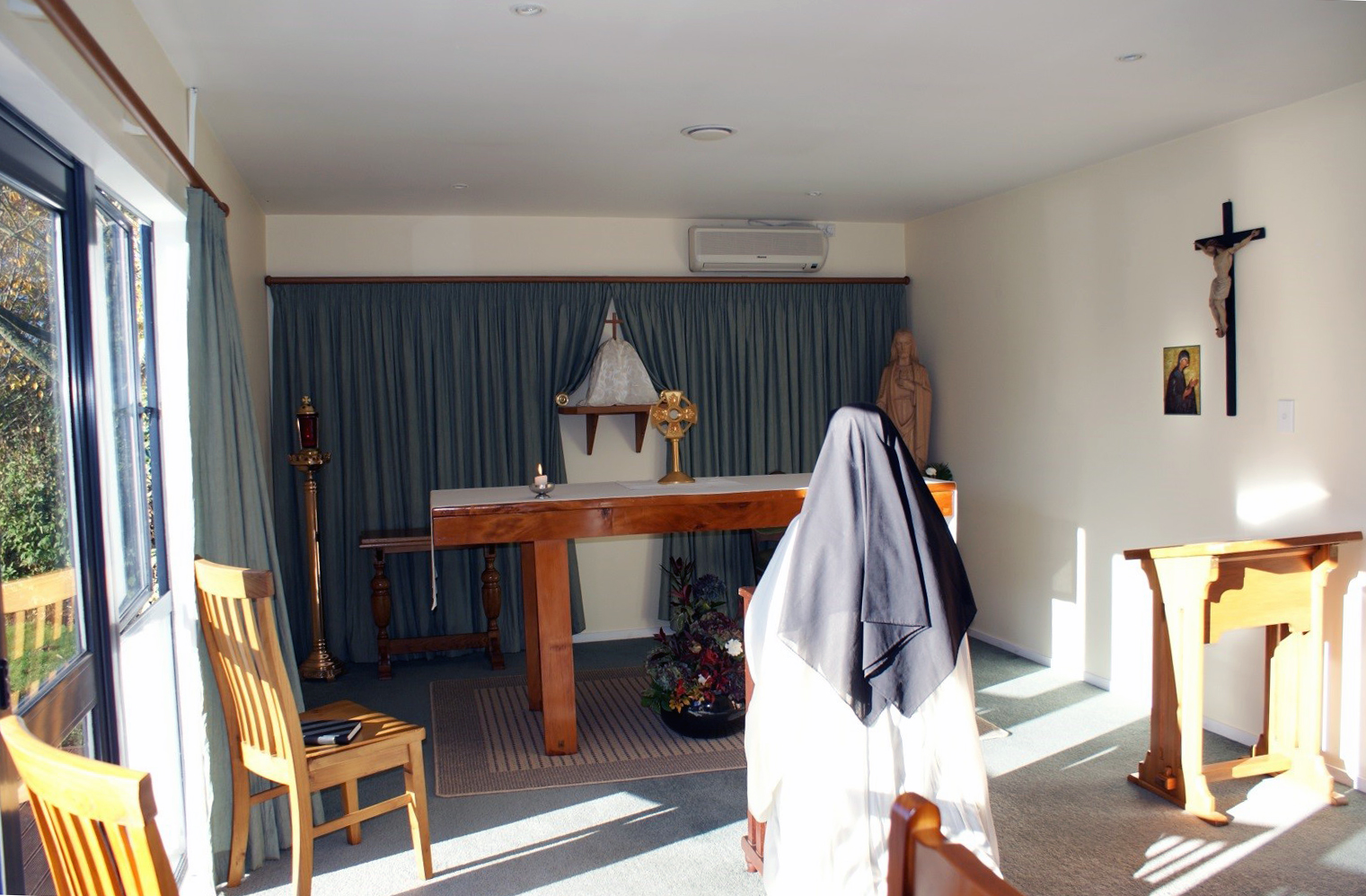 Our first Chapel in the original house in 2009
