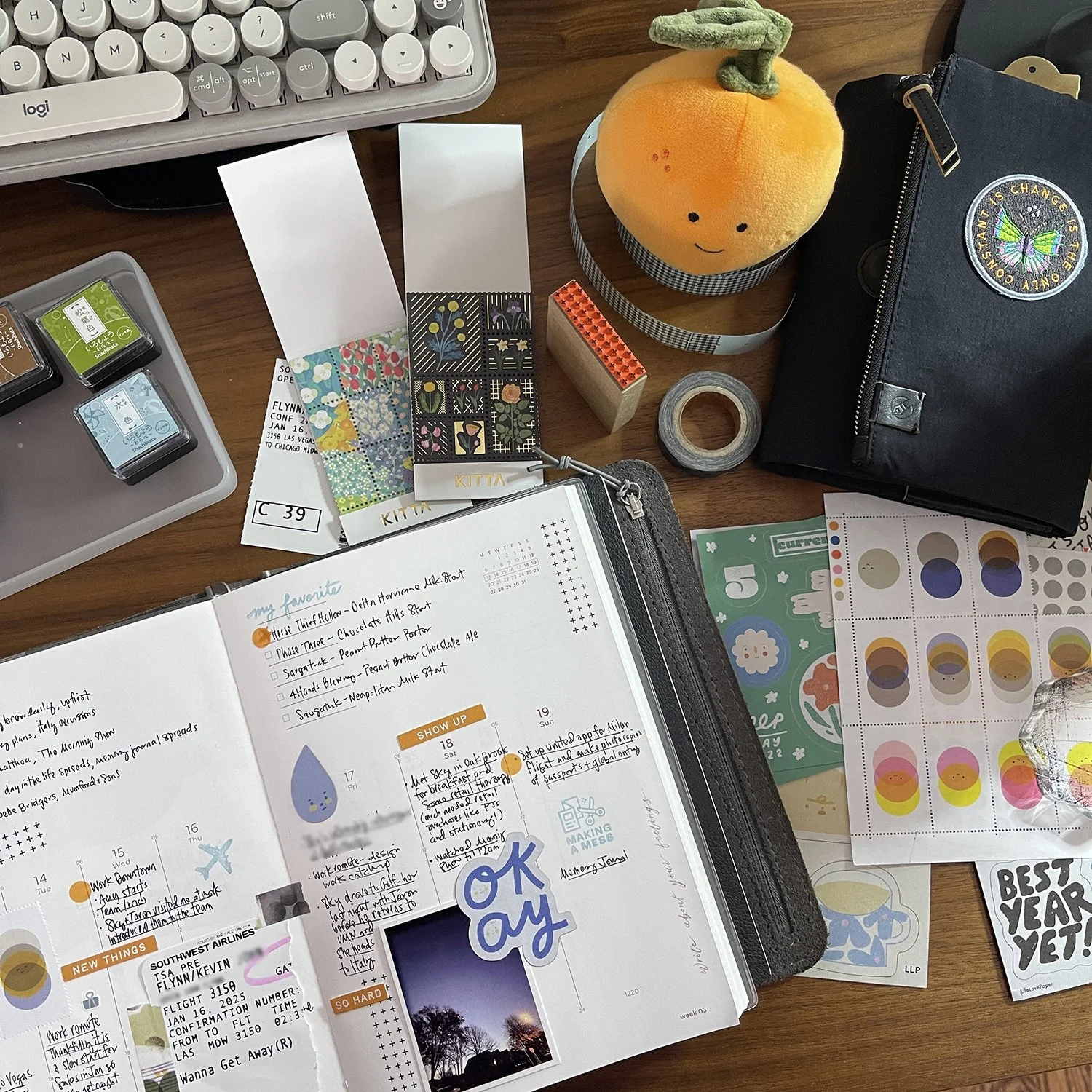 Working on Week 3 in my Memory Journal