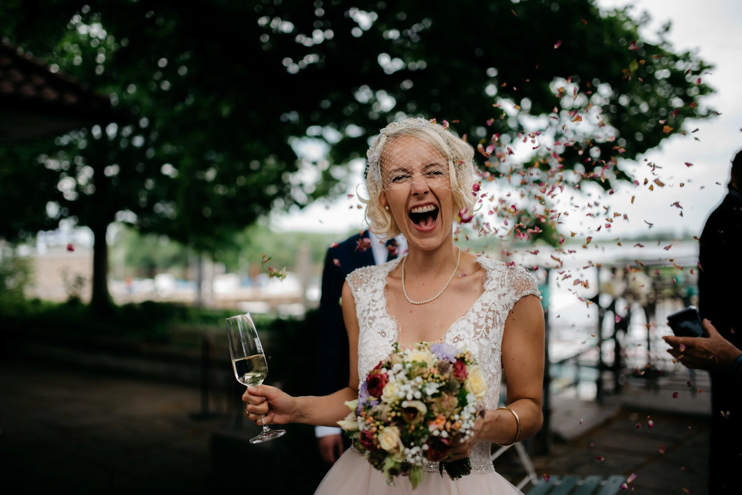 Zollenspieker Fährhaus summer wedding Hamburg