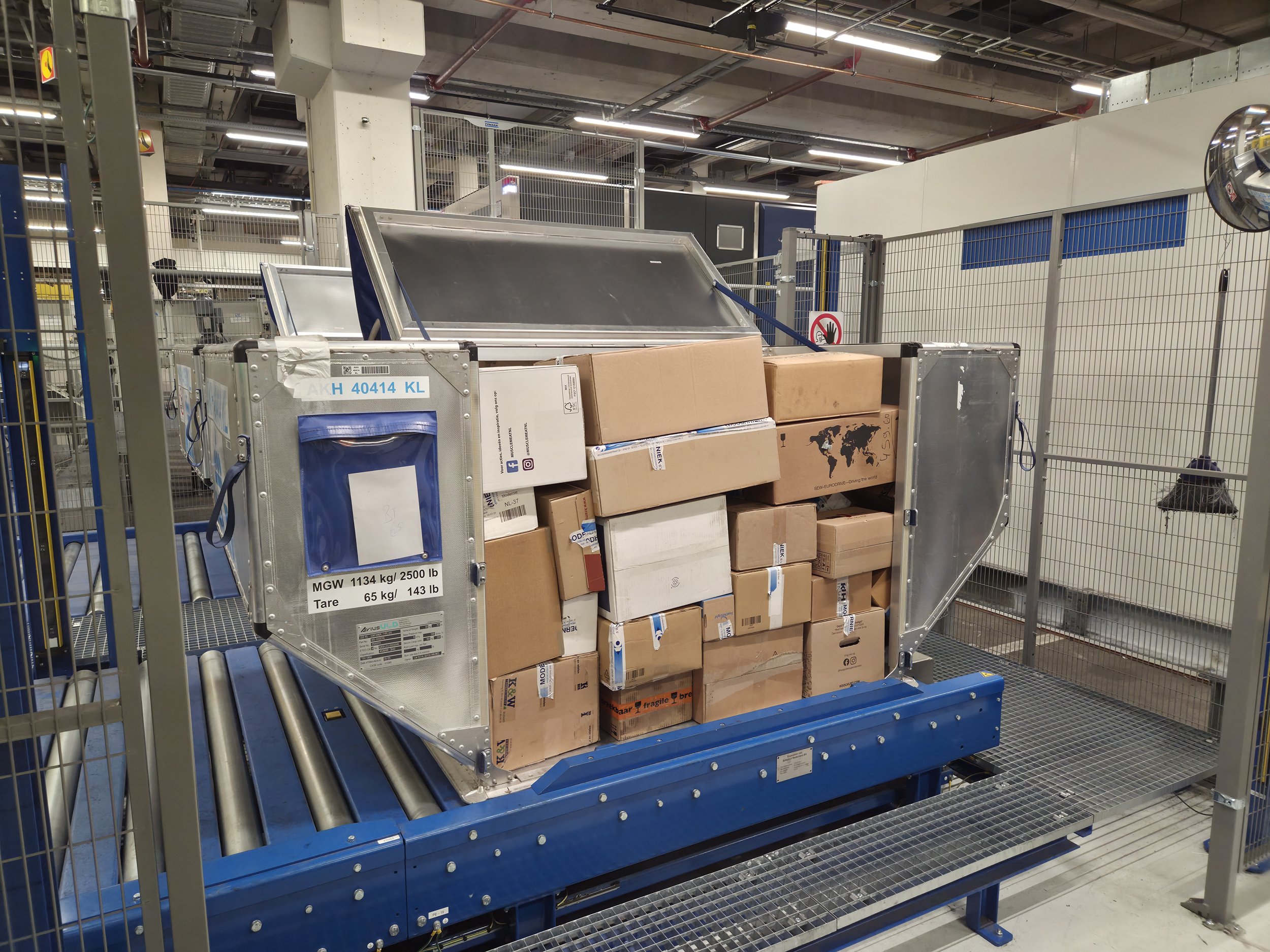 ULD transport systems