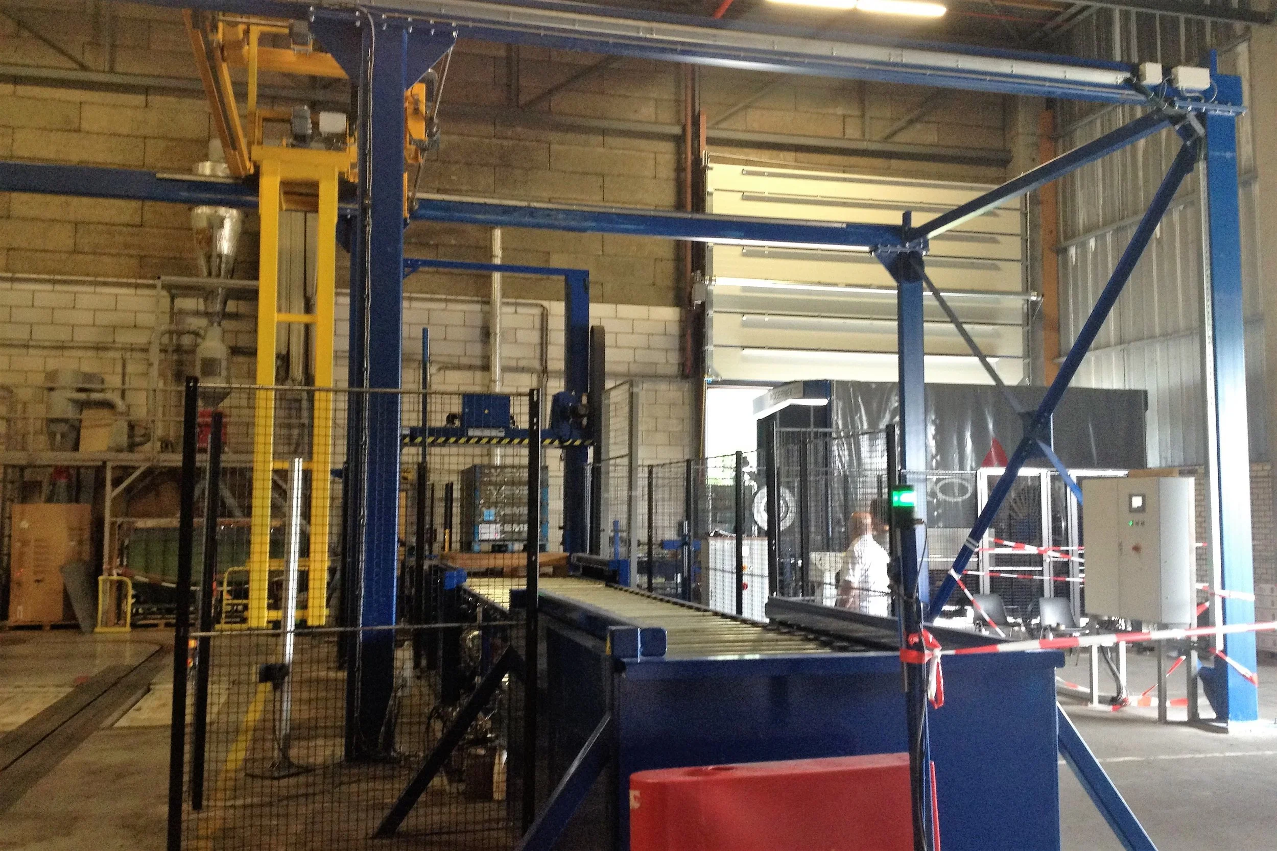 Outdoor Traverse End Packaging Line