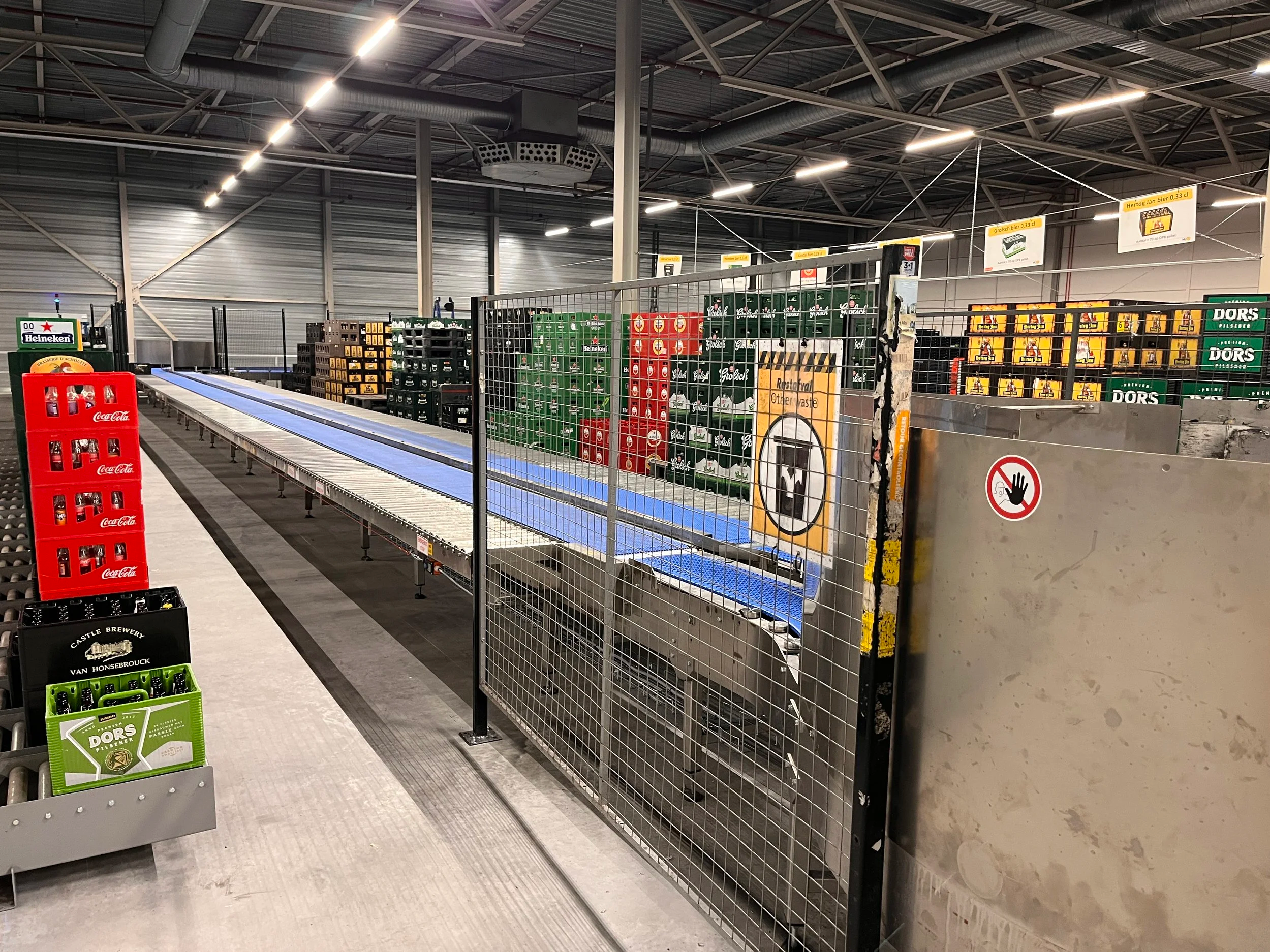 Crate Transport Conveyor System