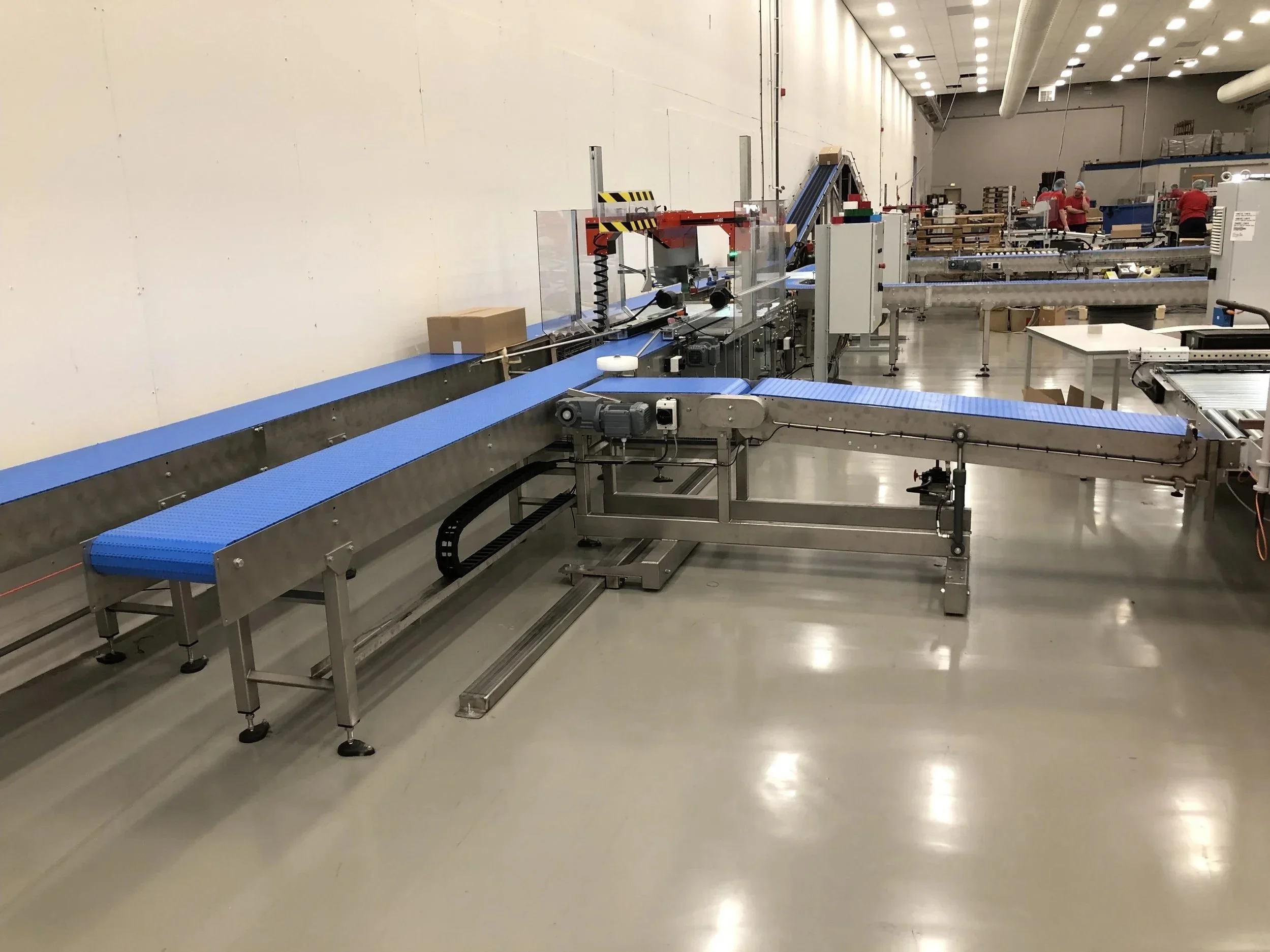 Integrated Case Sealing Conveyor System