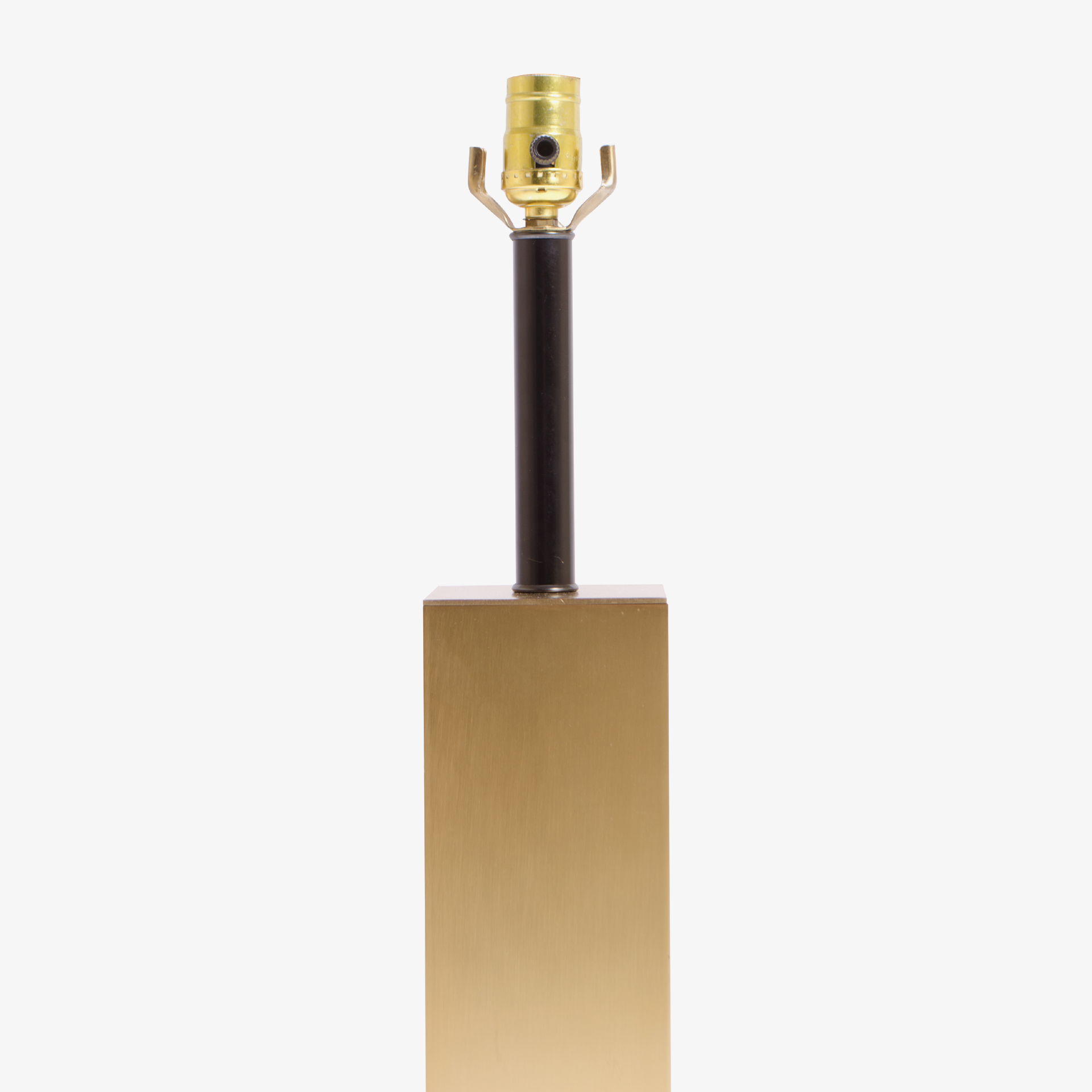 Minimalist Brushed Brass Lamps