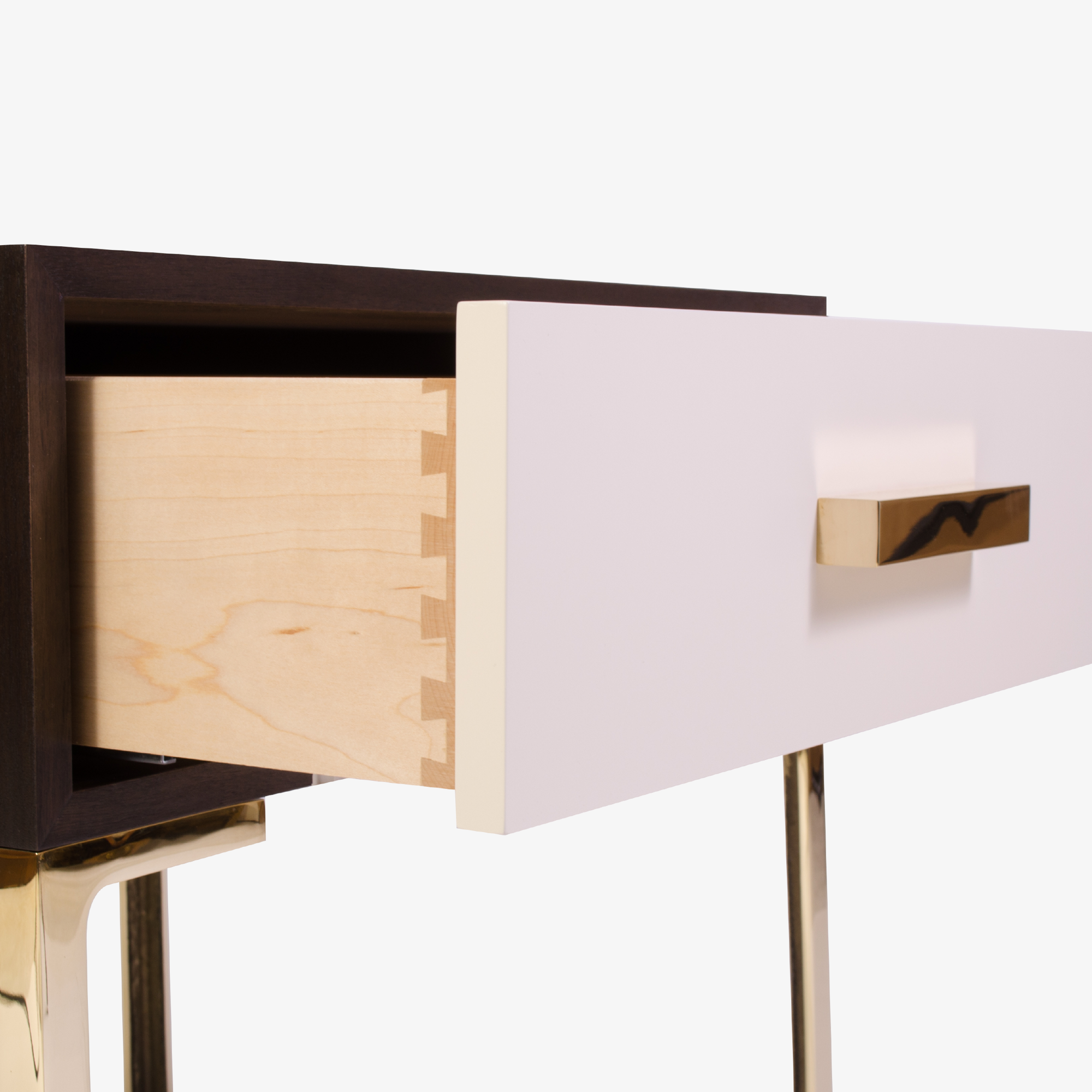 Montage Astor Brass Nightstands