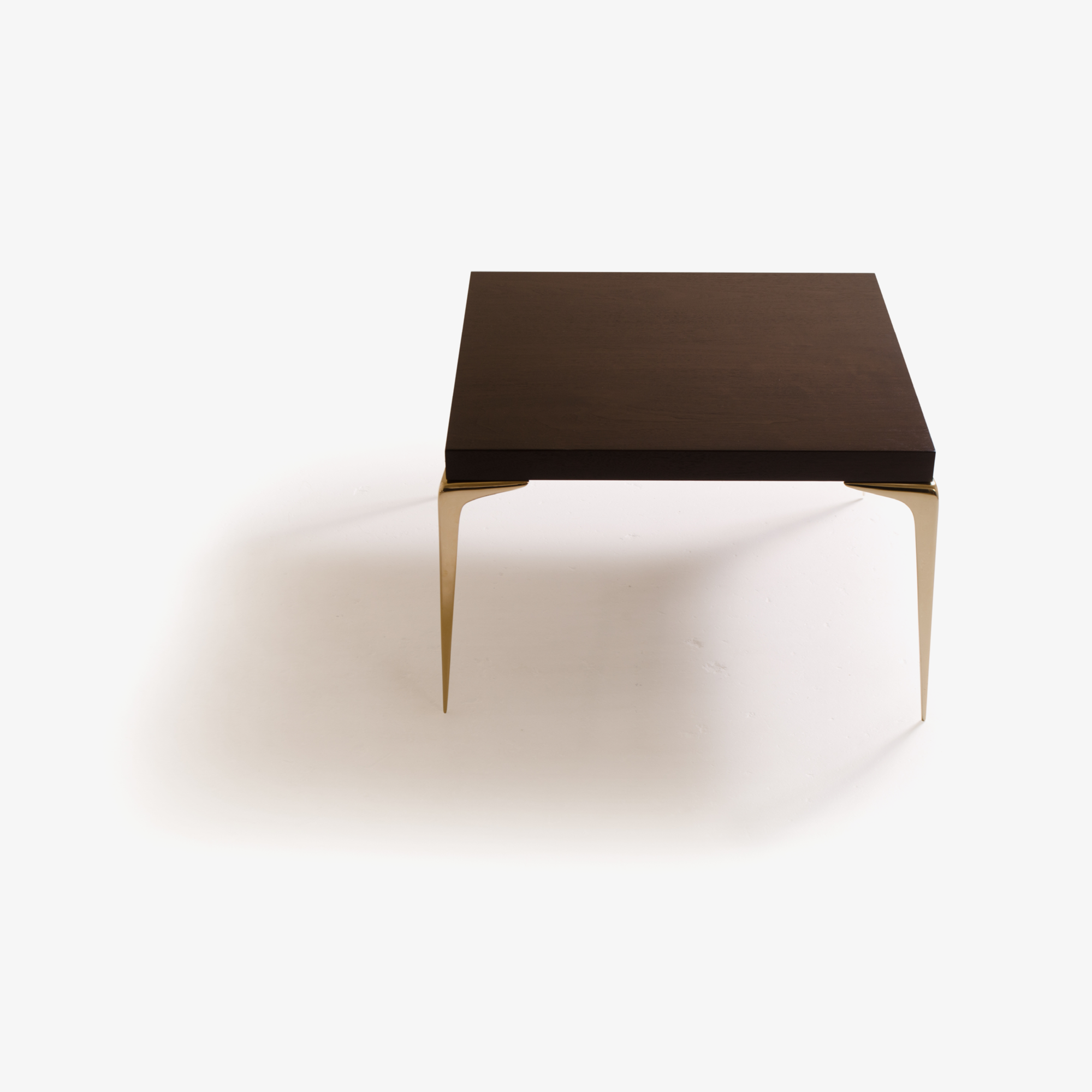 Montage Colette Brass Occasional Tables in Walnut
