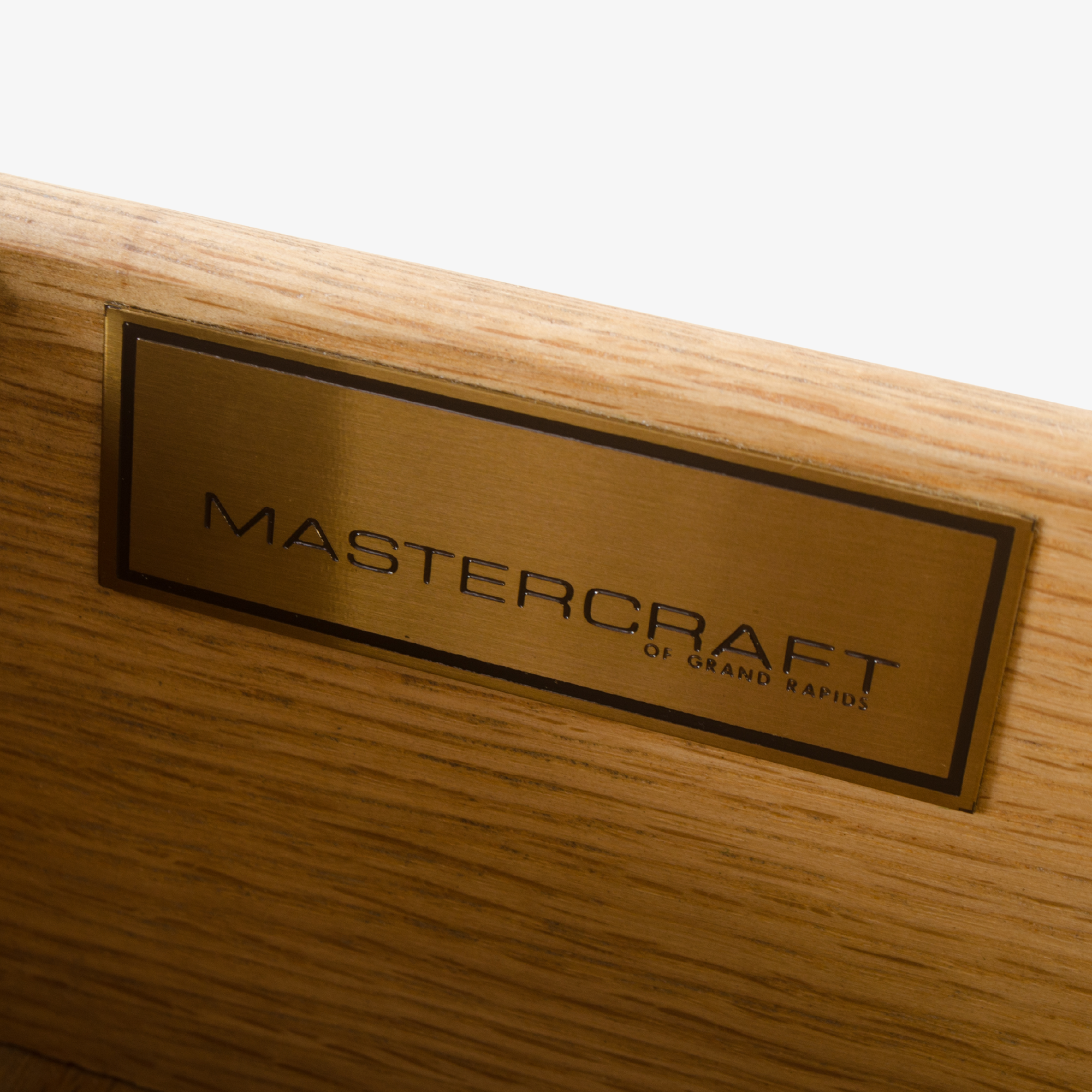 Mastercraft Lacquer & Brass Credenza