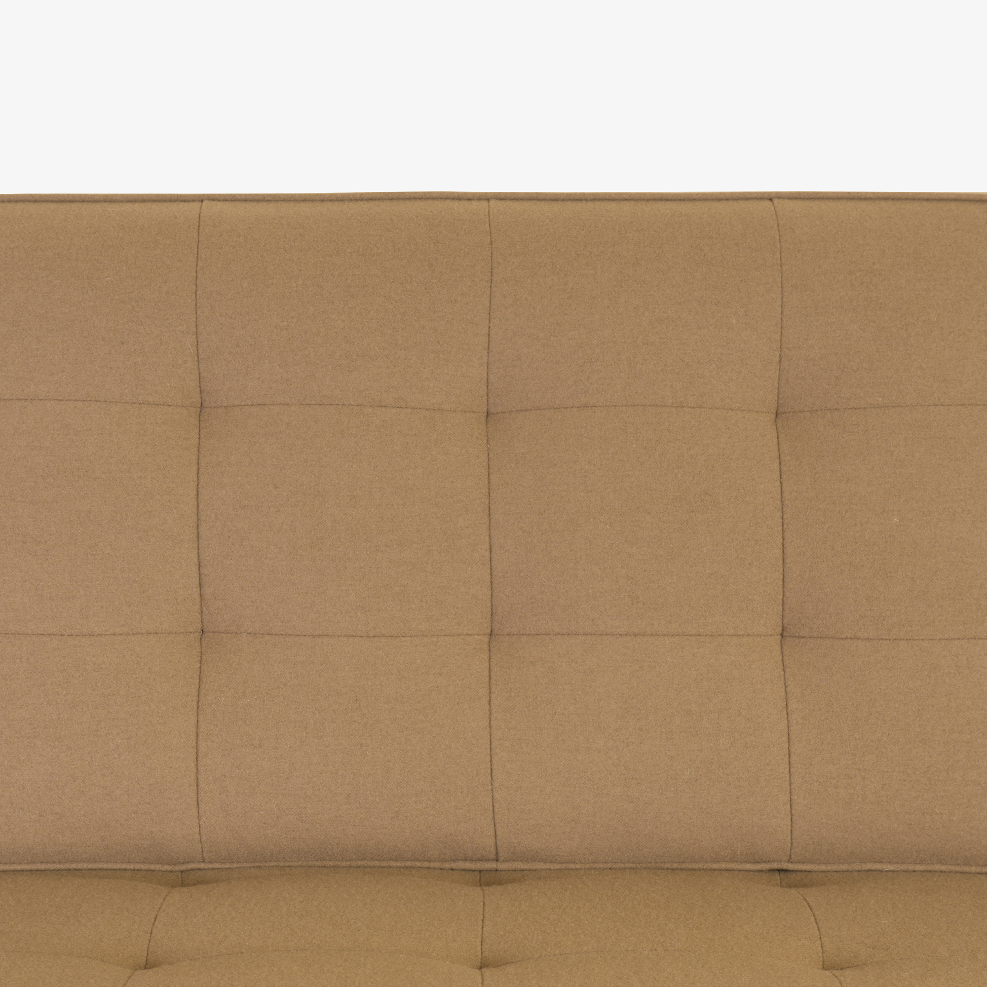 Florence Knoll Sofa in Camel Wool Flannel