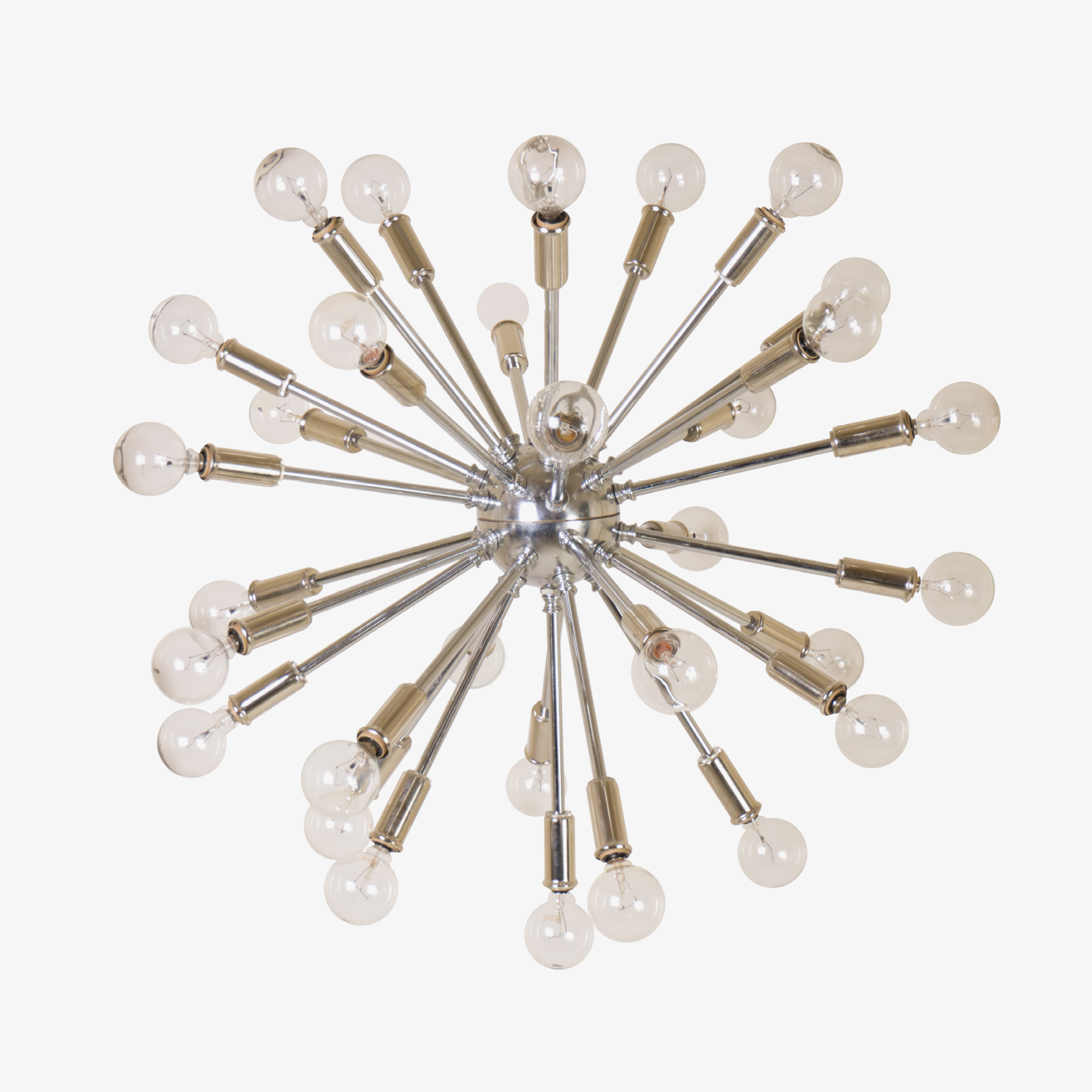 Sputnik Pendant Chandlier in Nickel