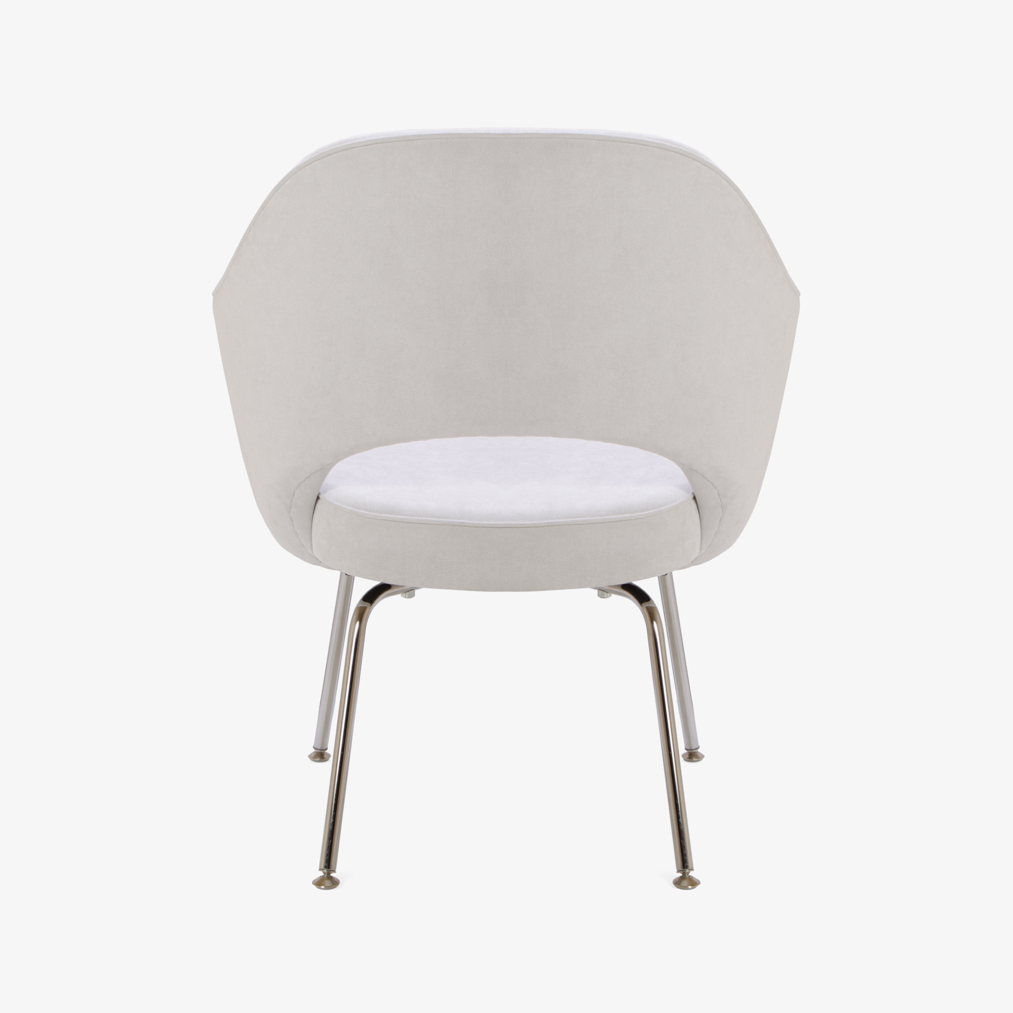 Knoll Saarinen Executive Arm Chair in Luxe Suede