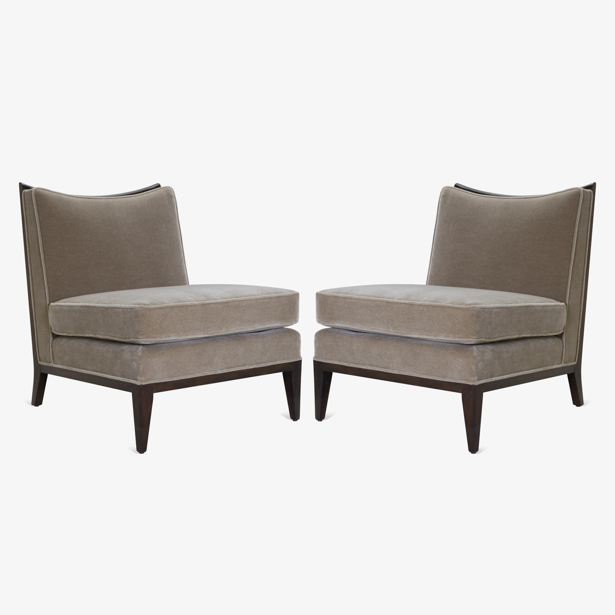 Slipper Chairs in Mohair & Walnut, Pair.png