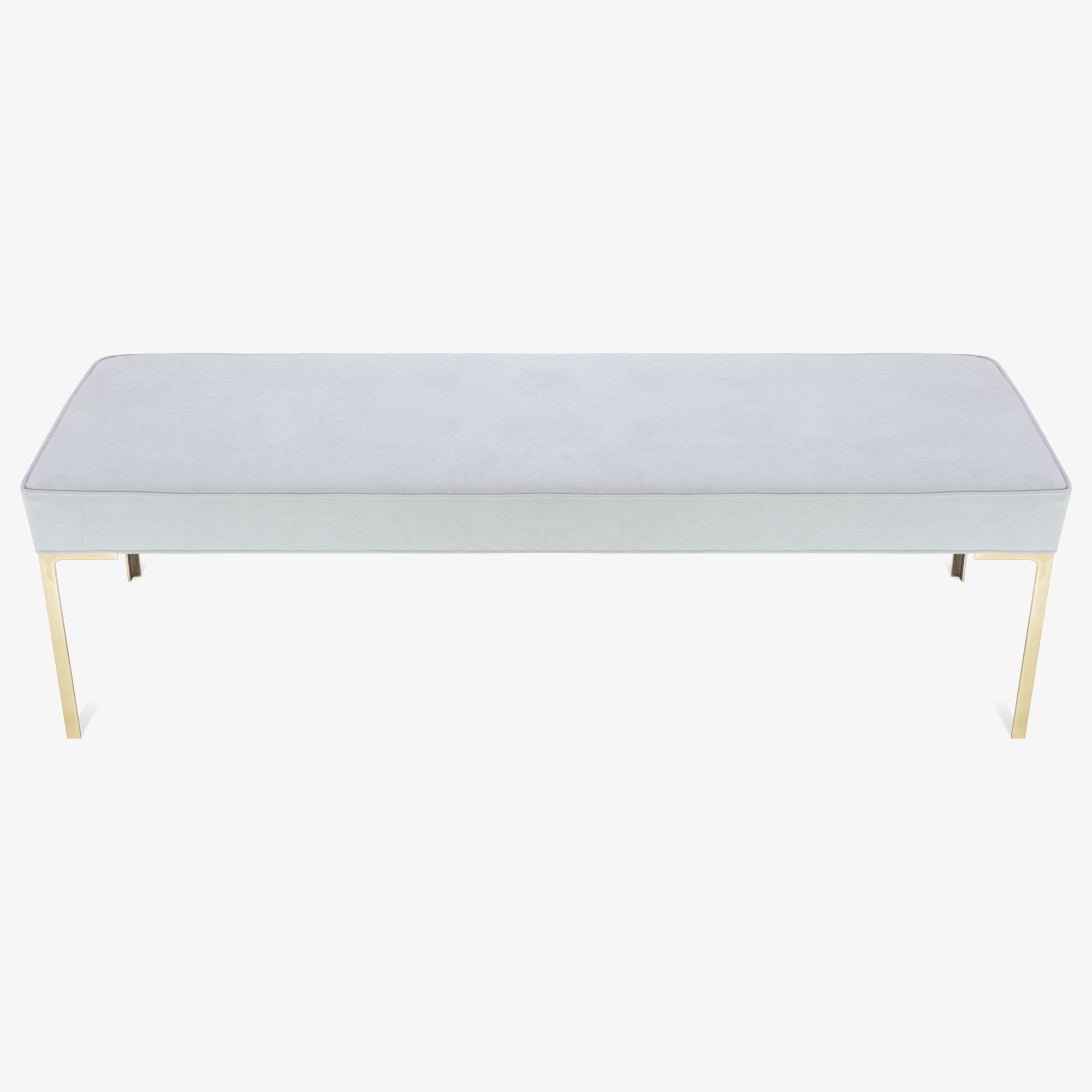 Astor 60%22 Brass Bench in Dove Luxe Suede2.png