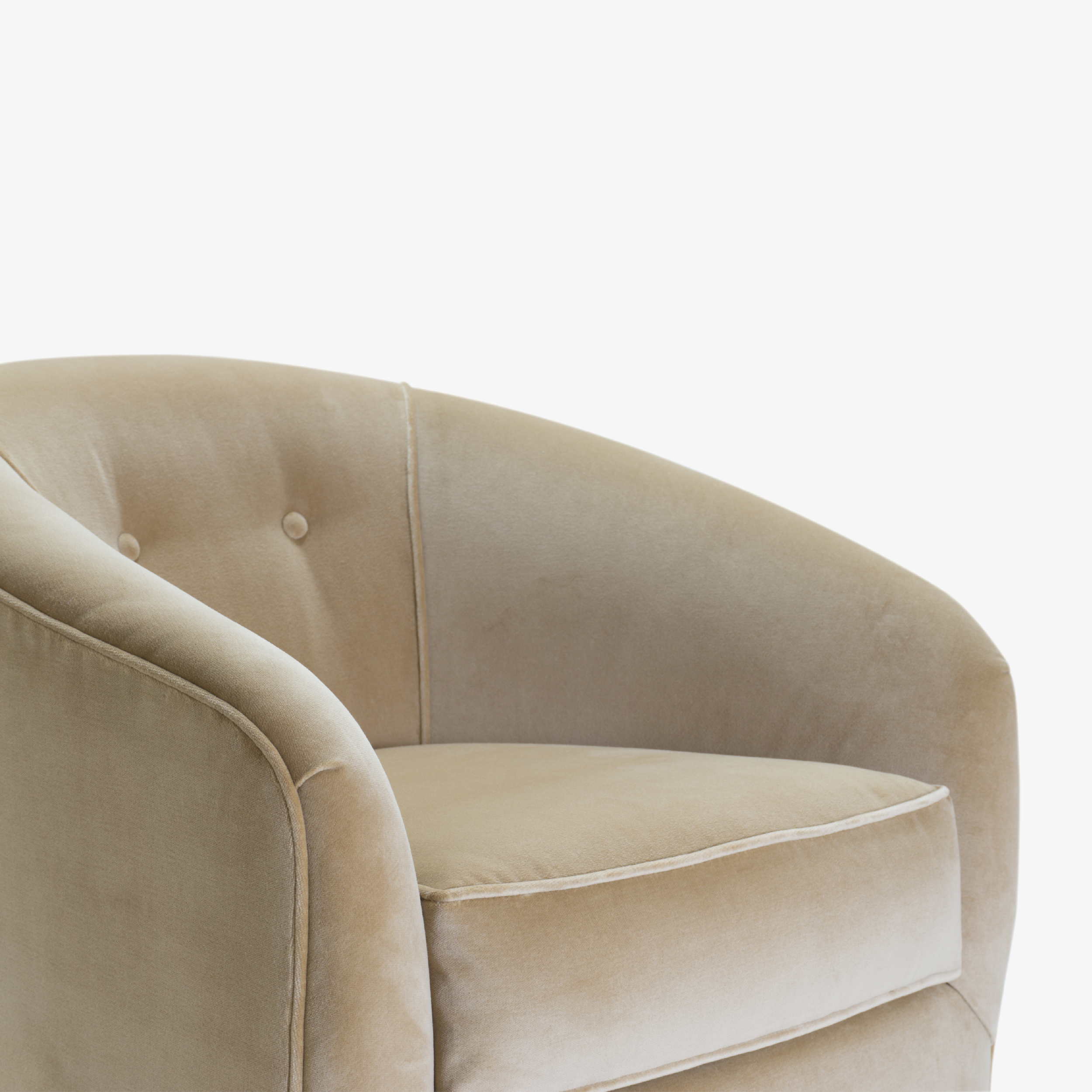 Swivel Tub Chairs with Brass Bases in Camel Velvet6.png