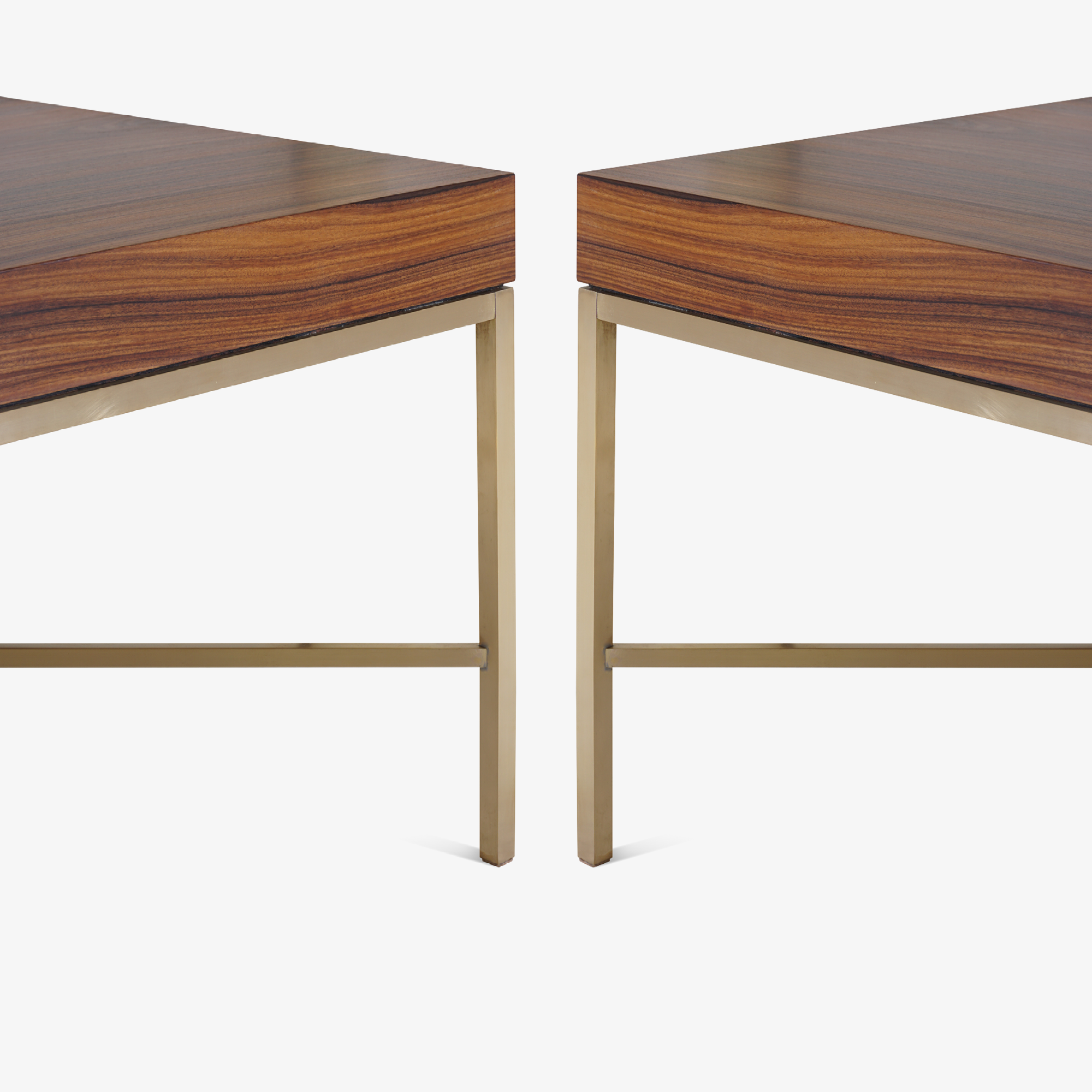 Brass Cross Stretcher Table in Rosewood5.png
