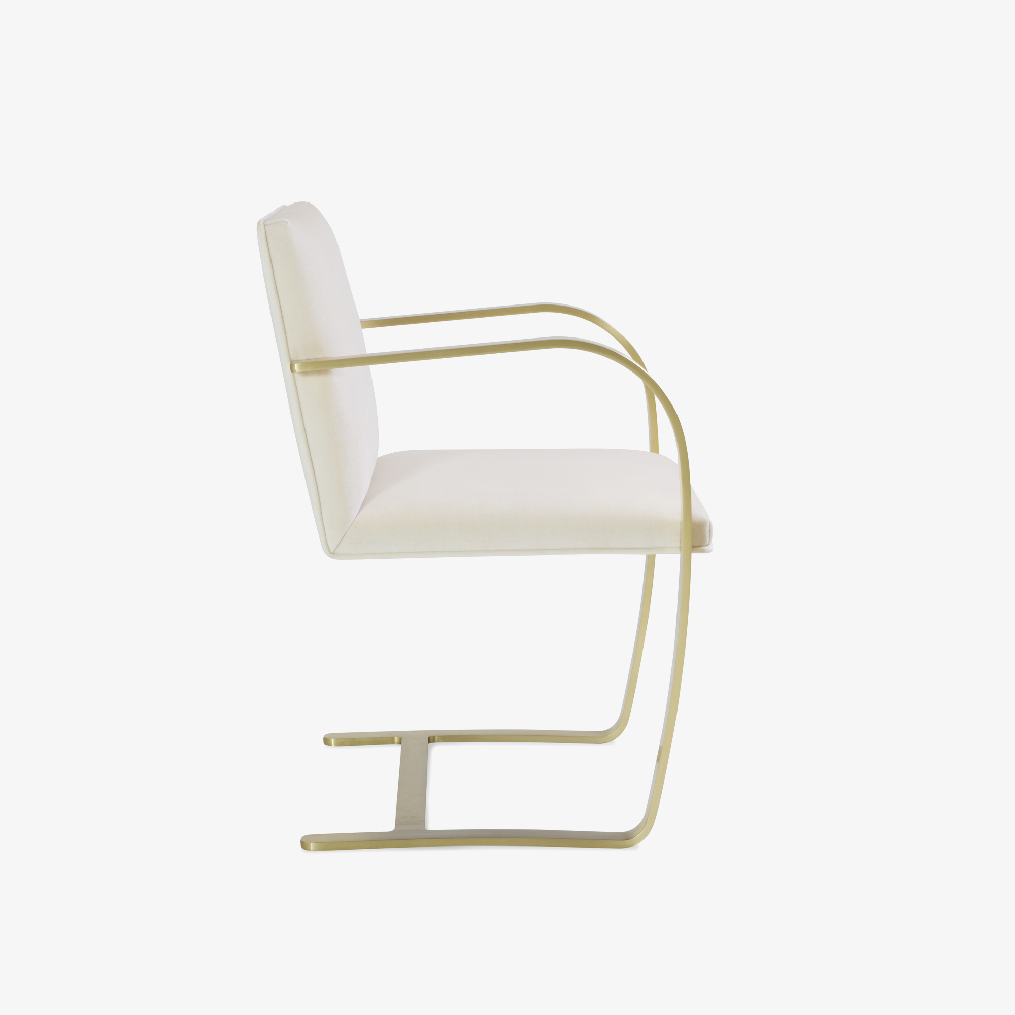 Brno Flat-Bar Chairs in Creme Velvet, Brushed Brass2.png