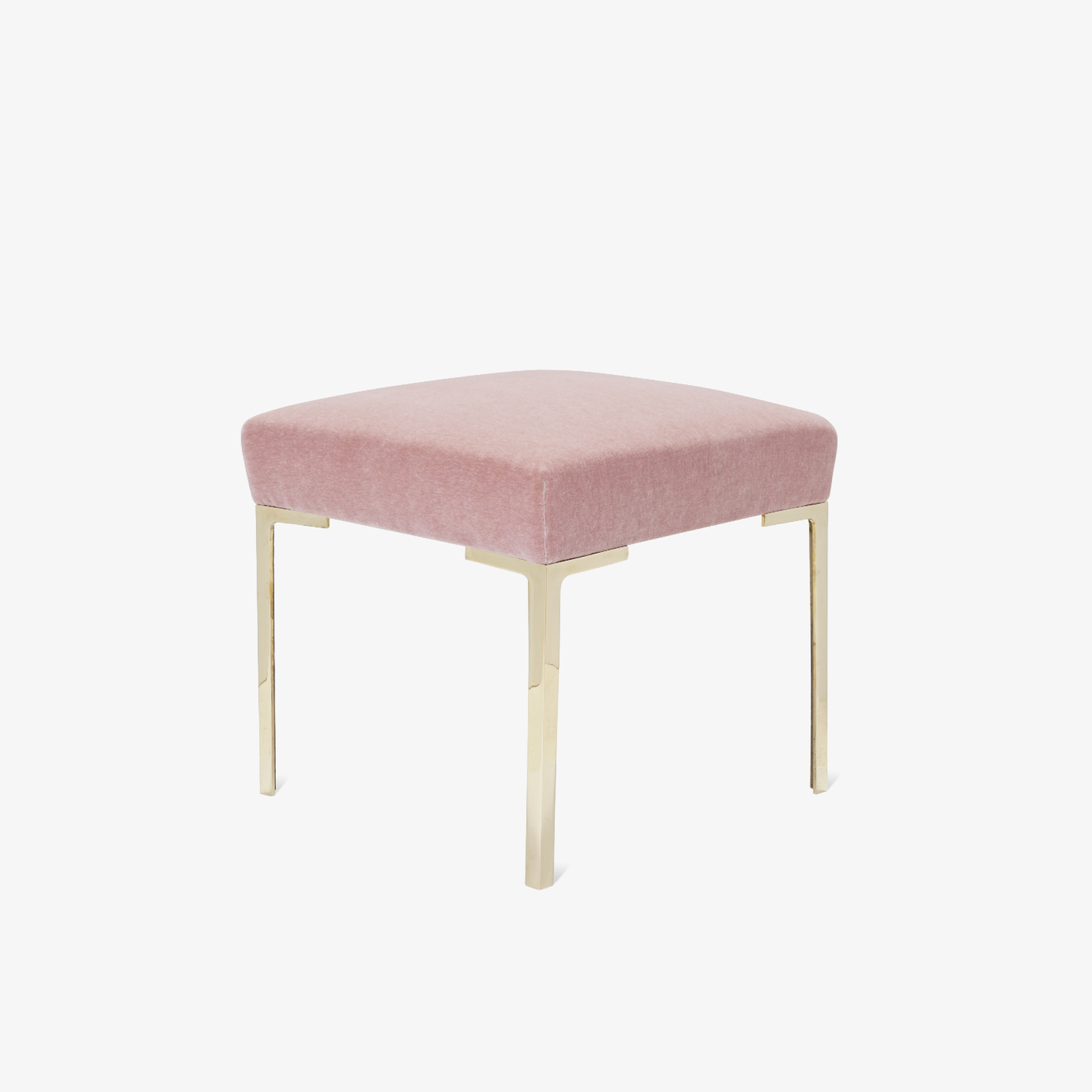 Astor Petite Ottoman in Mohair