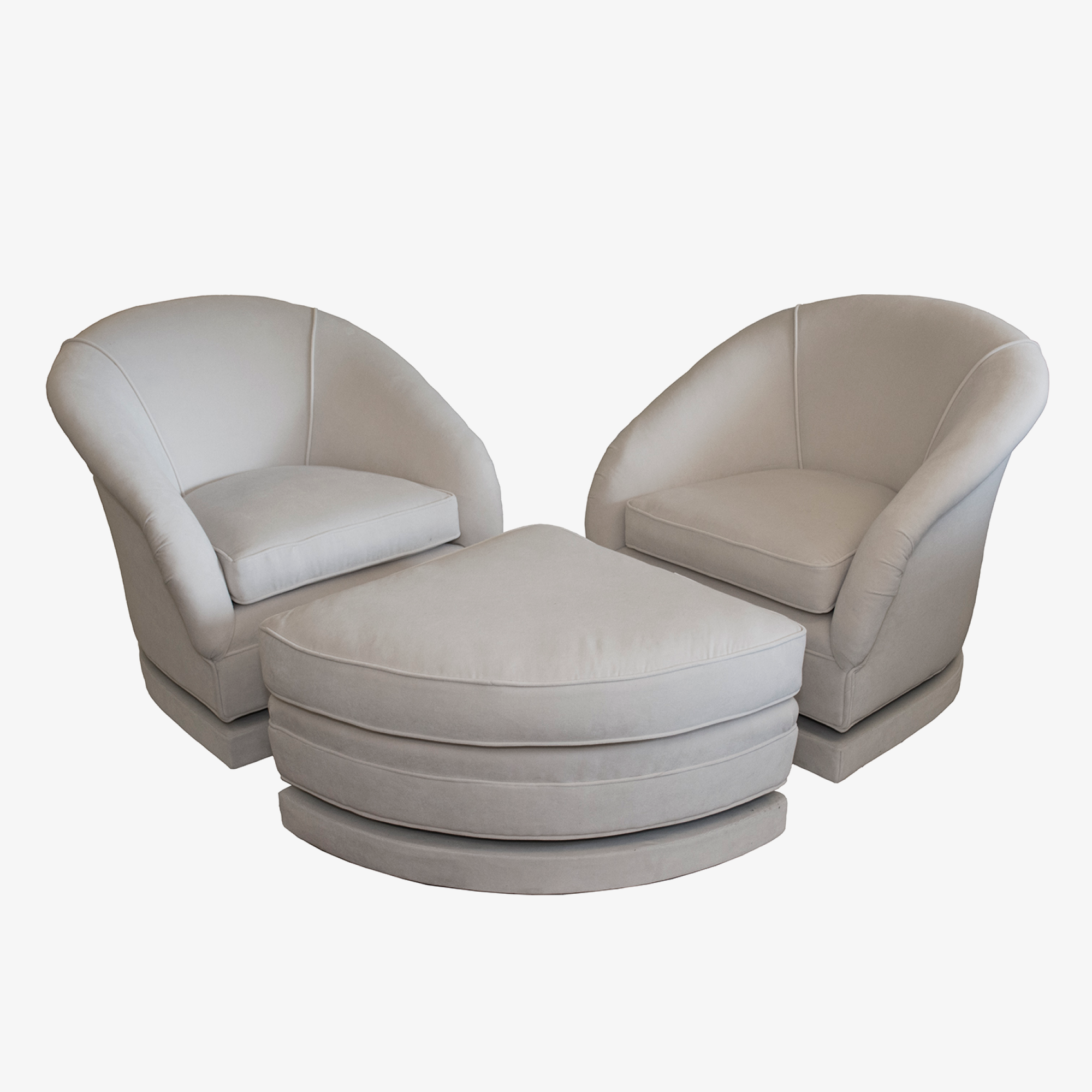 Bespoke Set of Swivel Chairs with Custom Ottoman 3.png