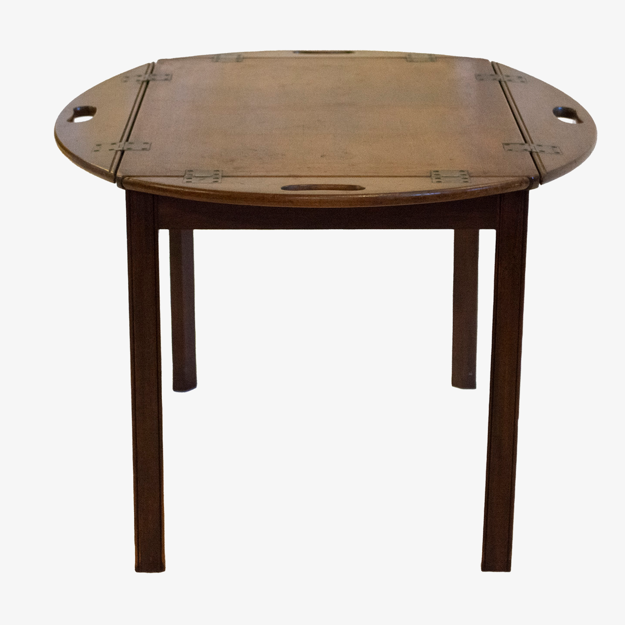 Antique Butlers Table w Brass Screws 3.png