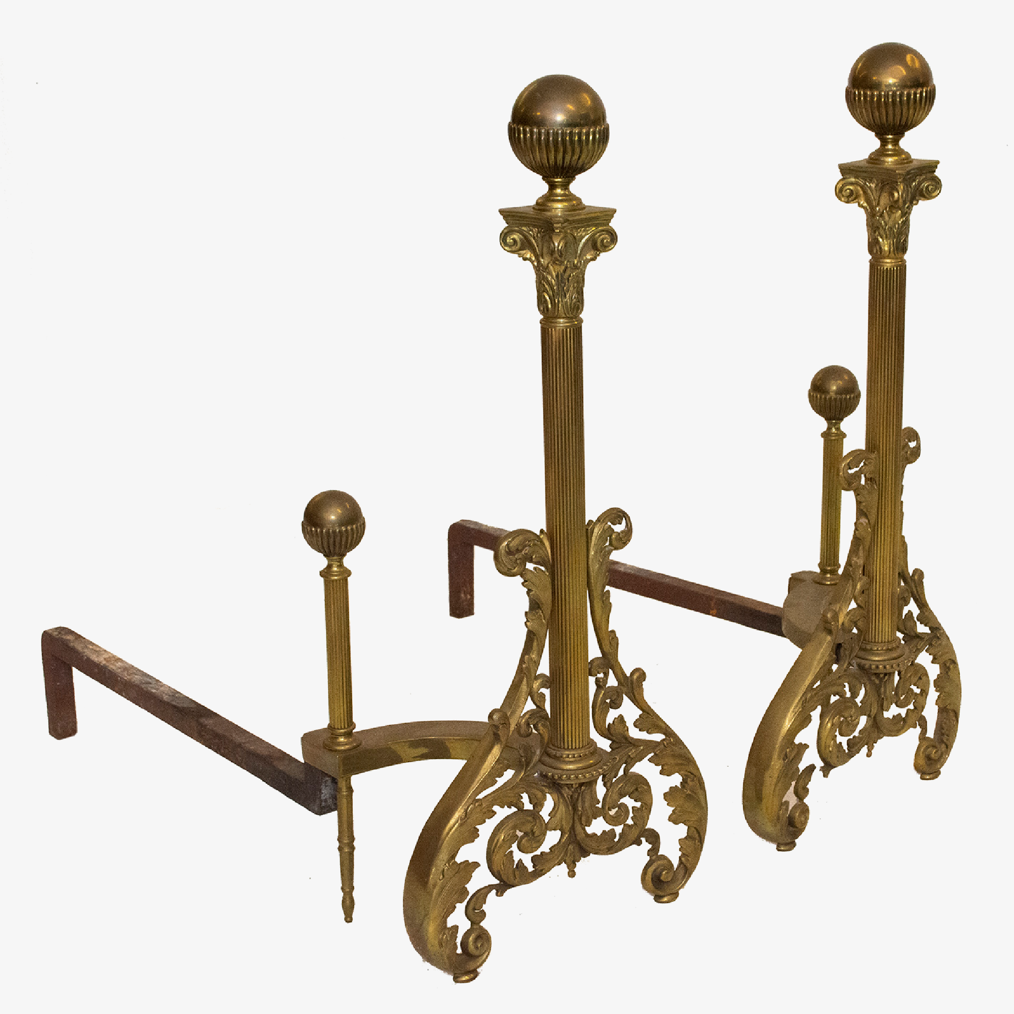 Brass and Iron Andirons2.png
