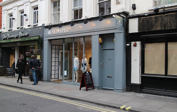 La boutique londonienne