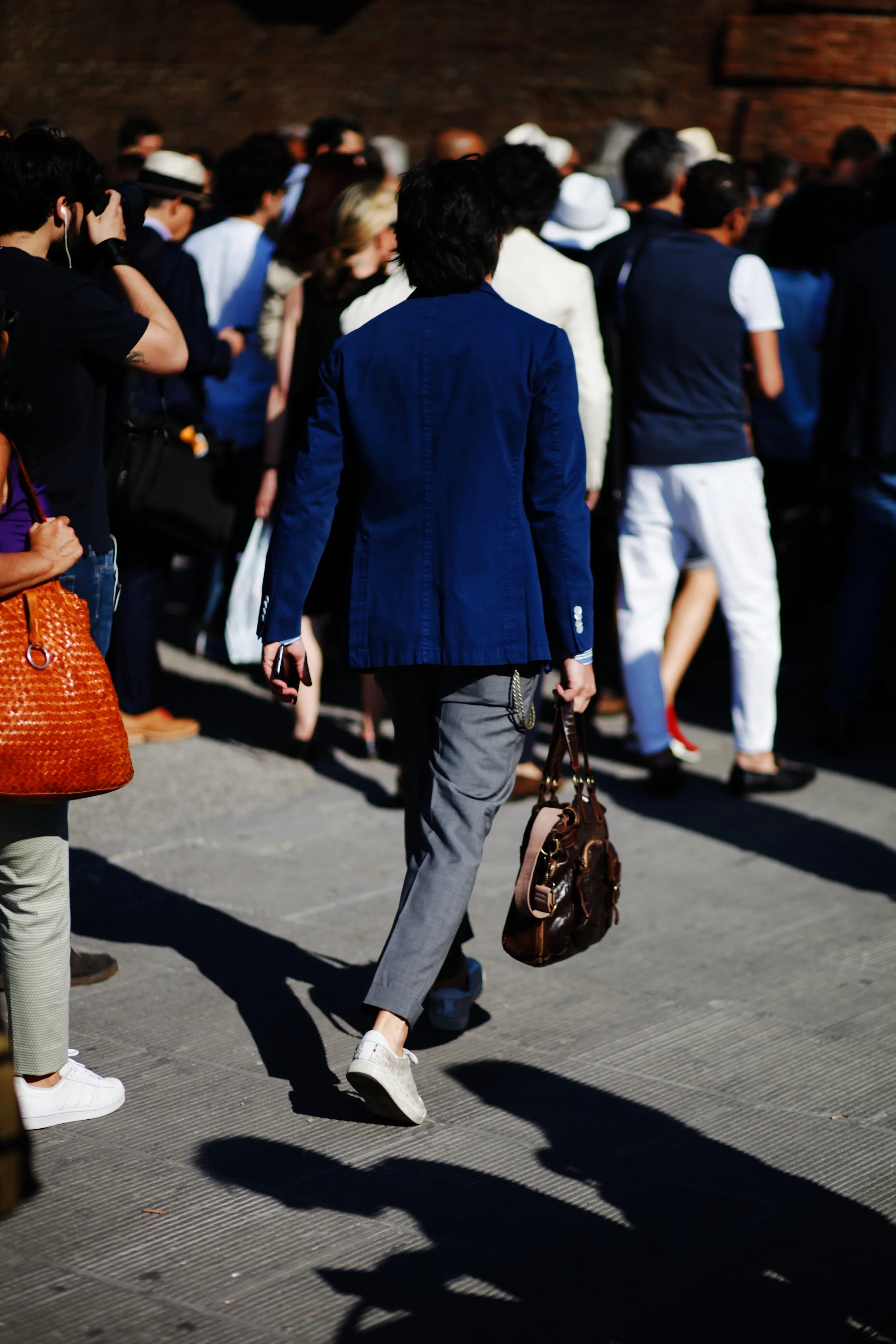 Là encore blazer Boglioli - Et la chaîne pour le portefeuille !