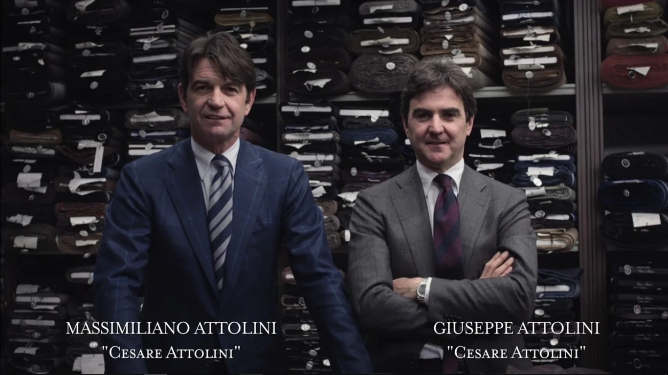 E poi c’è Napoli - Kid Dandy Production Les frères Attolini à la tête de la célèbre marque Cesare Attolini