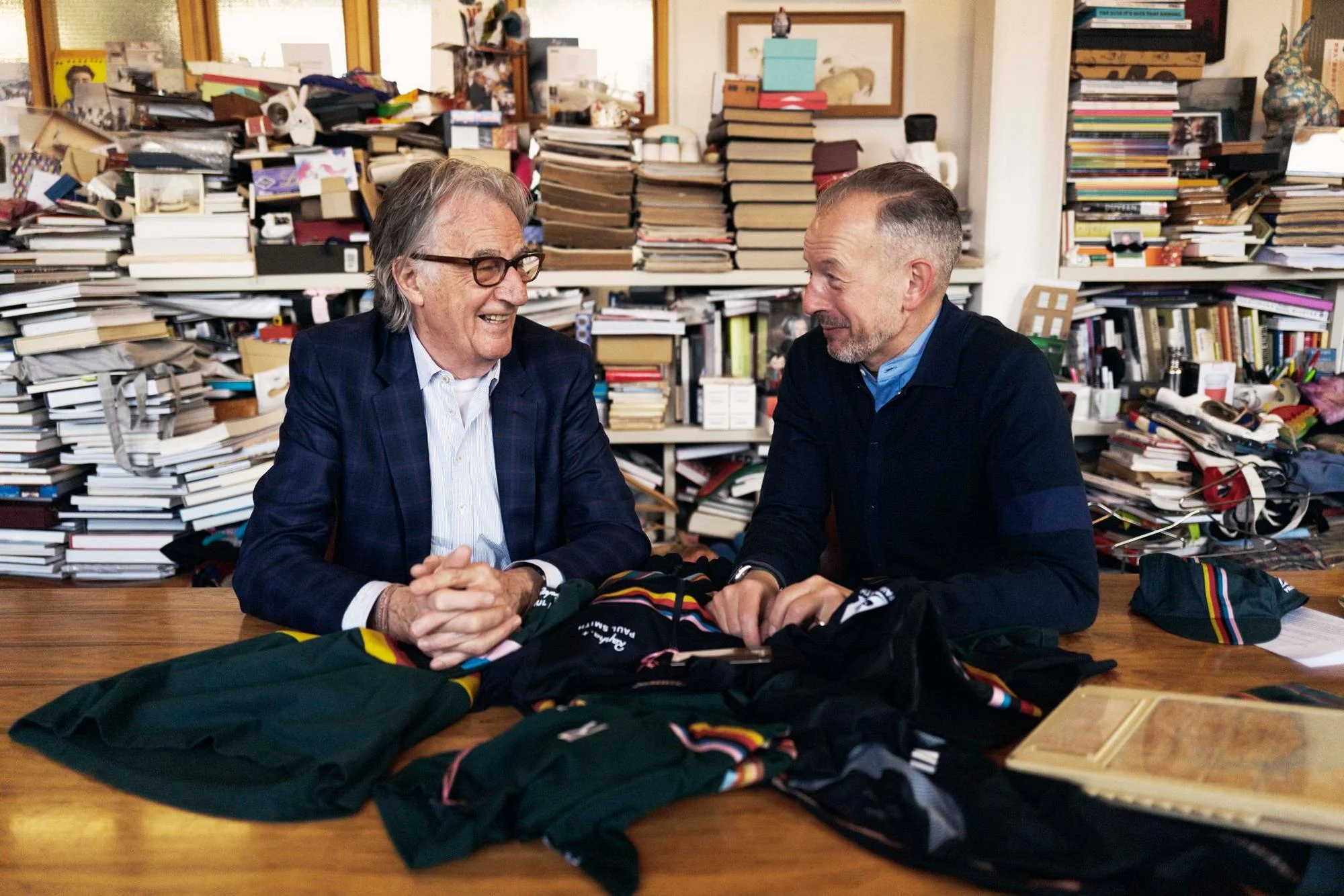Paul Smith et Simon Mottram (à droite) Crédit photo : Rapha