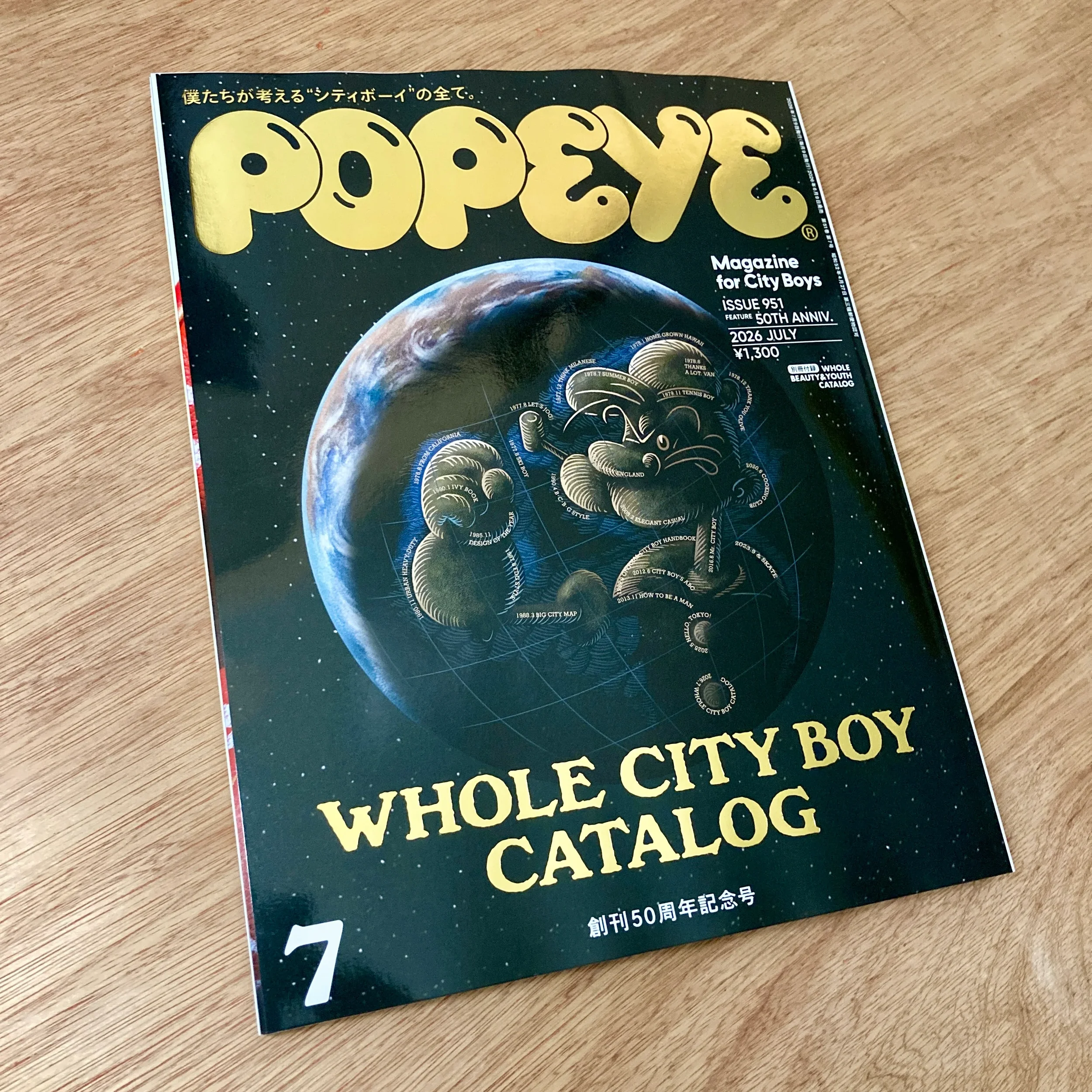 Deux anecdotes sur les chaussures dans le dernier Popeye Magazine
