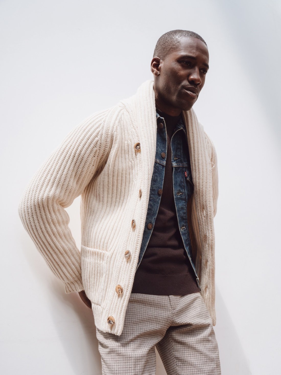 COLHAY'S - The heavy-weight knitted cardigan made in Scotland — Les  Indispensables