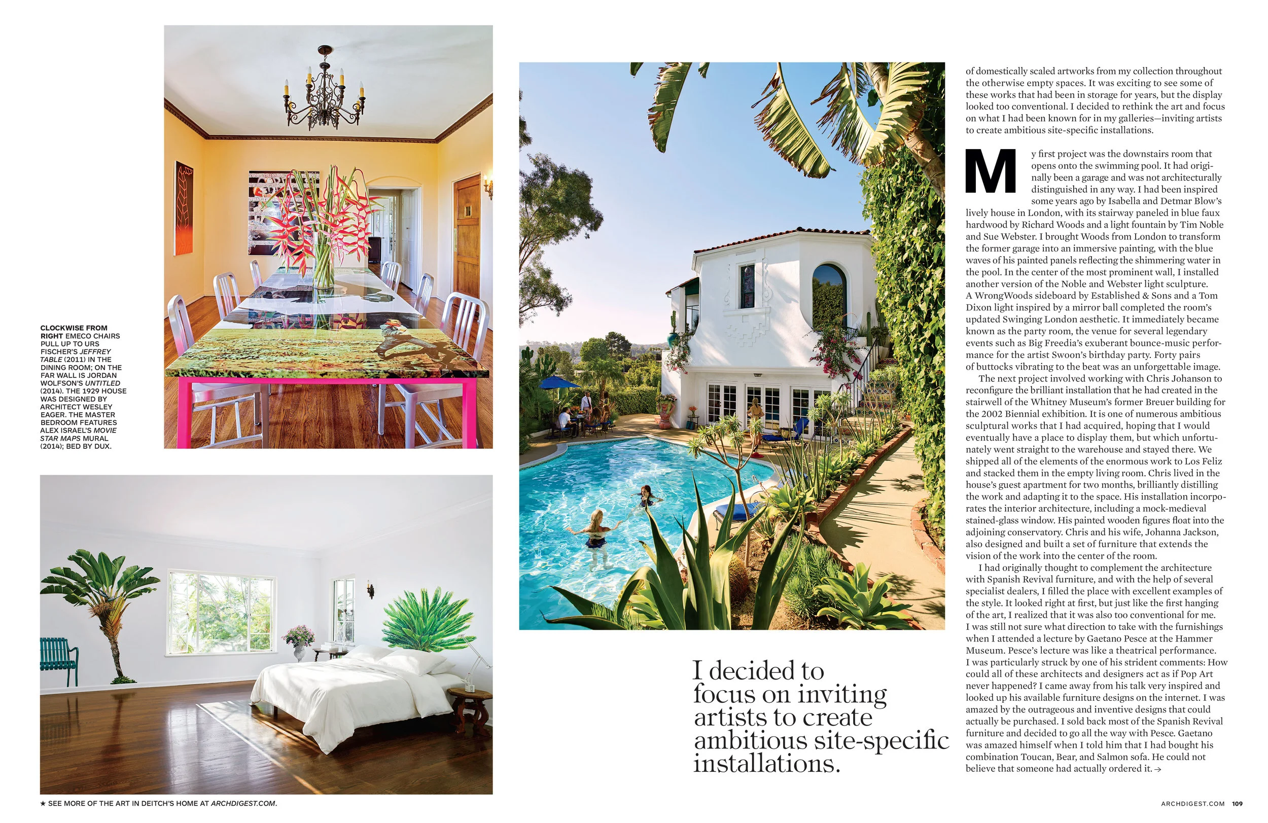 AD Magazine - Jeffery Deitch