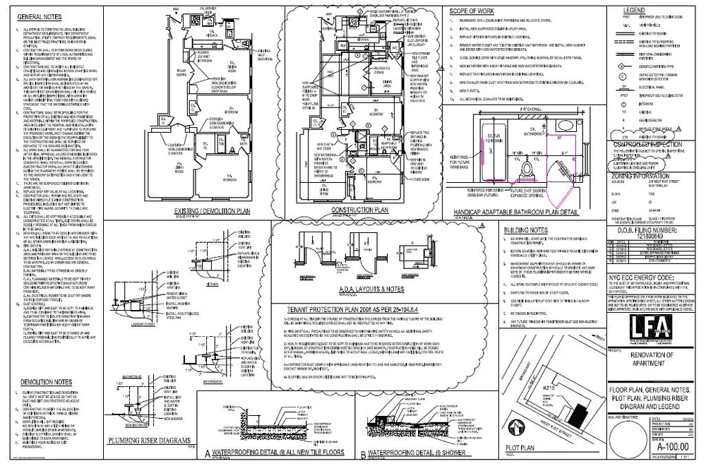 Image showcasing Permit Filing Drawings — LFA Architects