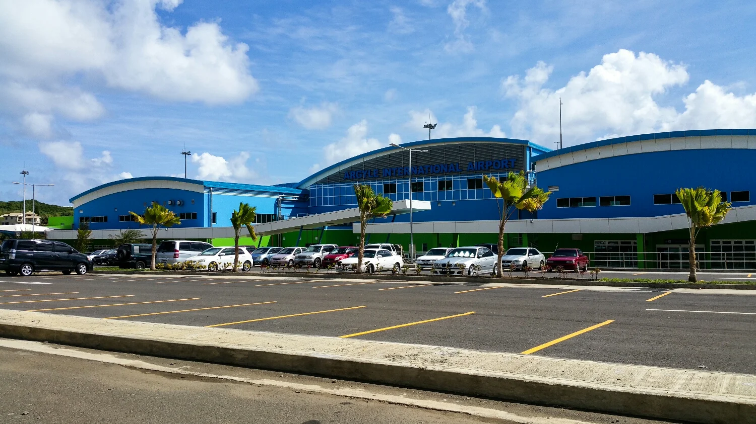Front View of AIA and Carpark