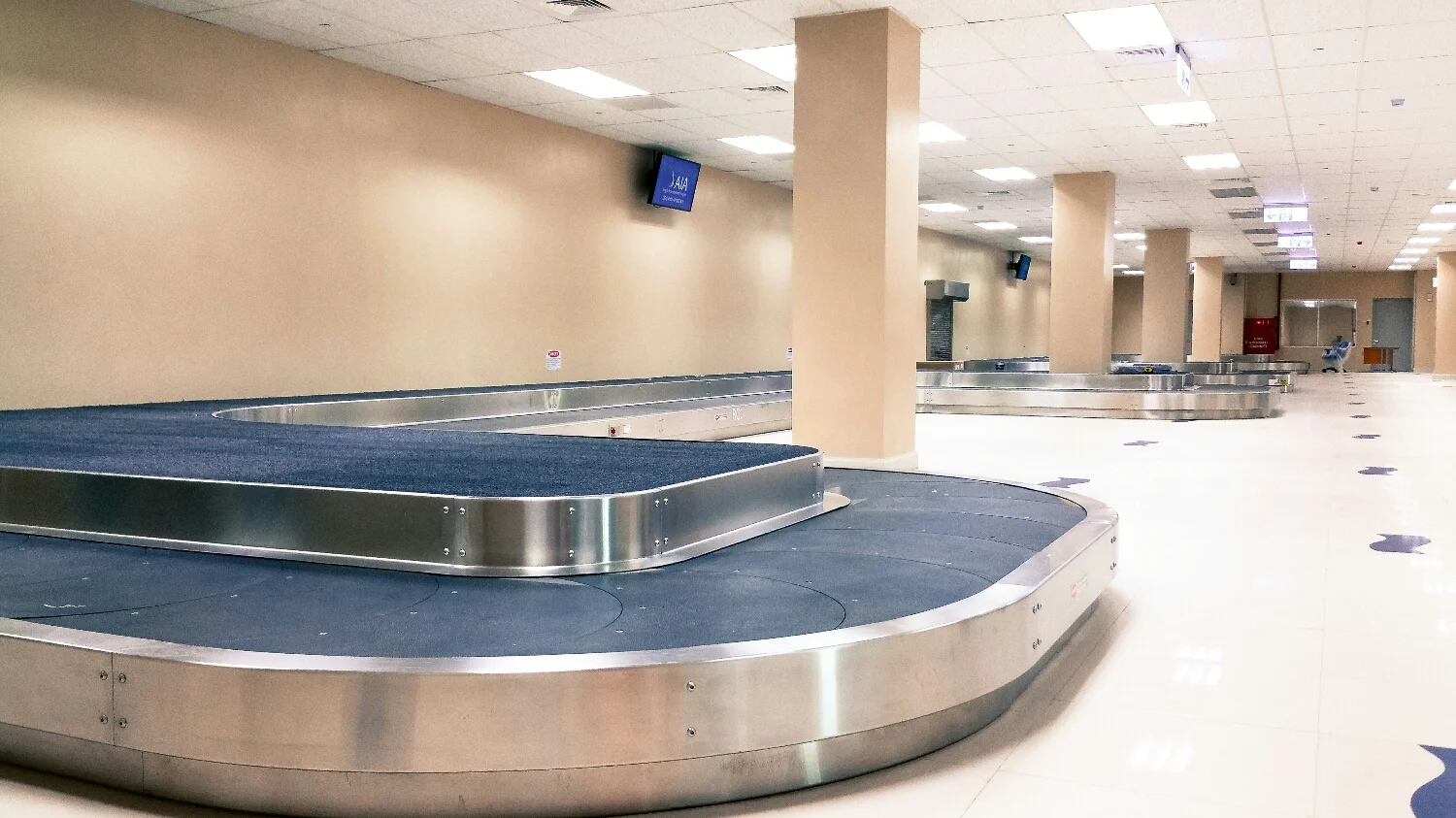Luggage Pickup Before Exit.