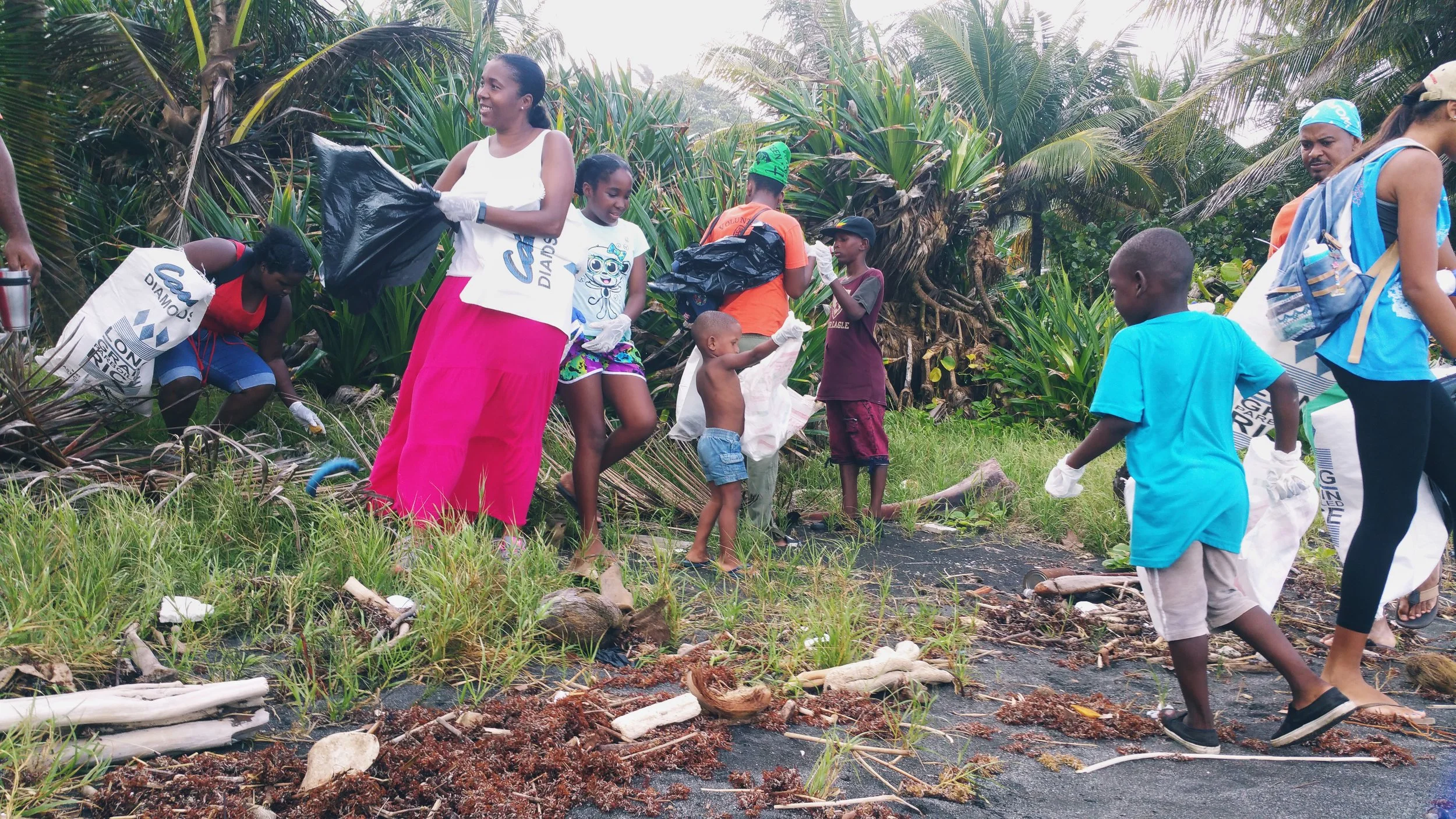 Colonarie beach clean up.