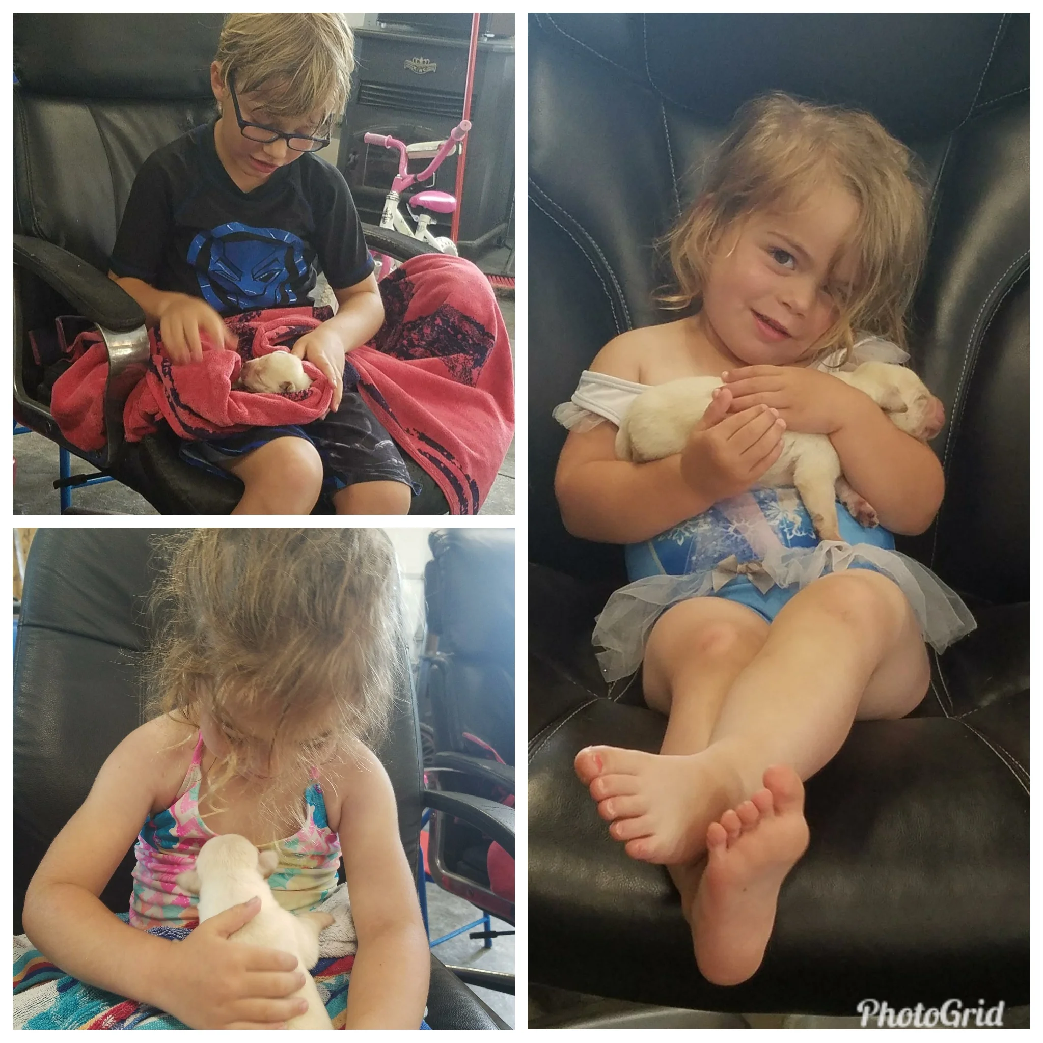 Our babies holding your future baby.
