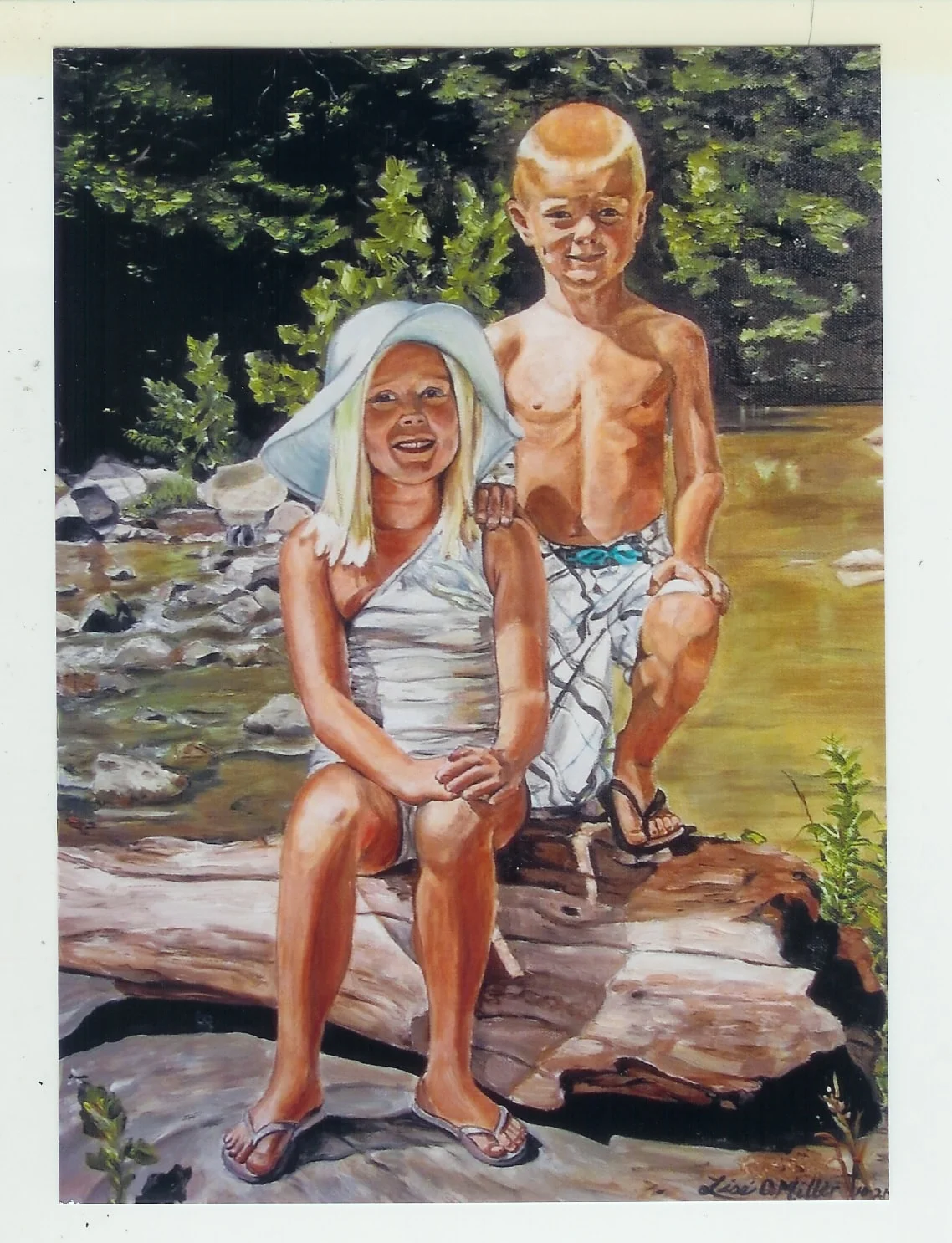 Children by the Creek Portrait.jpg